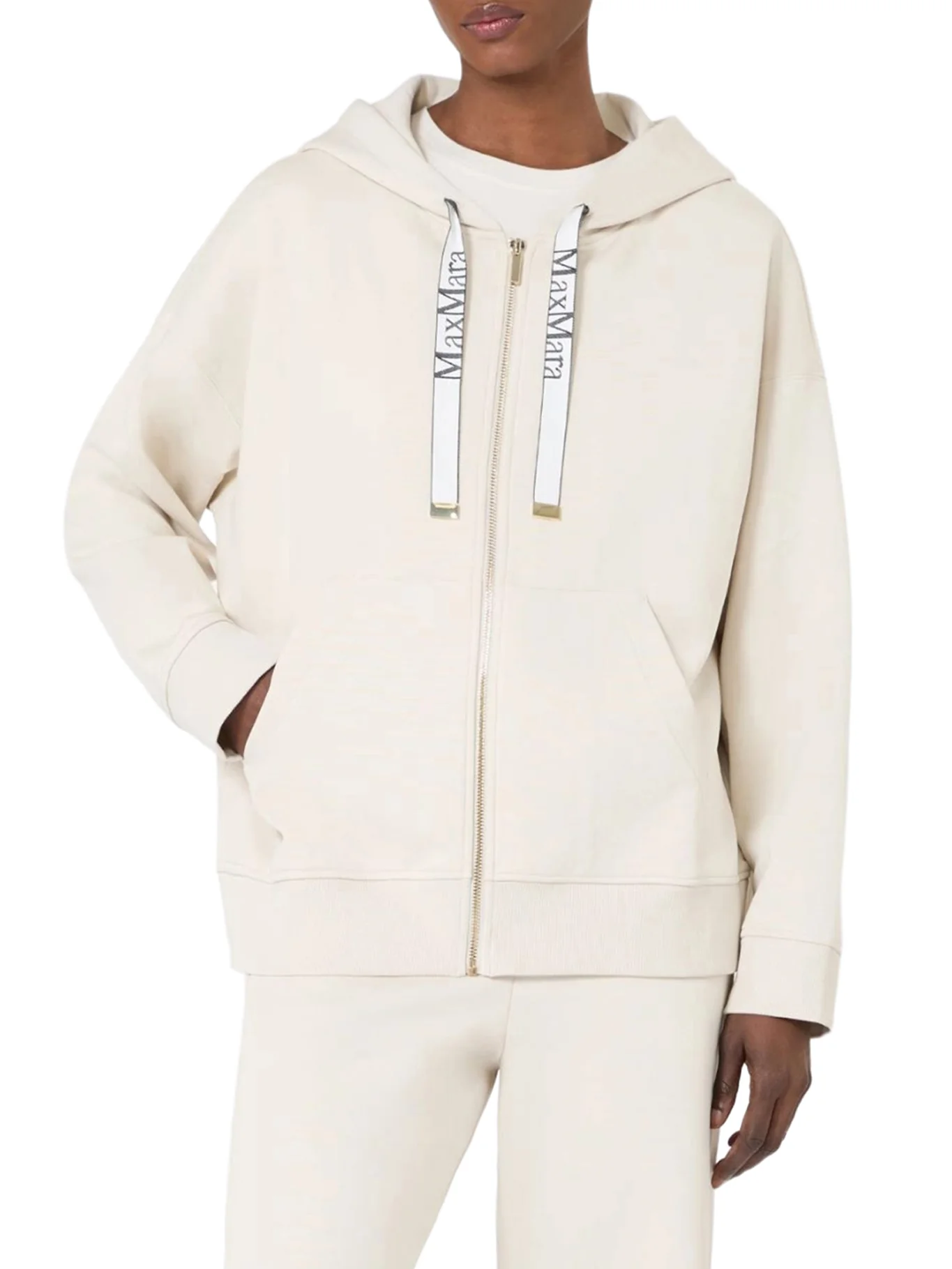 TECHNICAL JERSEY ZIP-UP HOODIE - Image 2