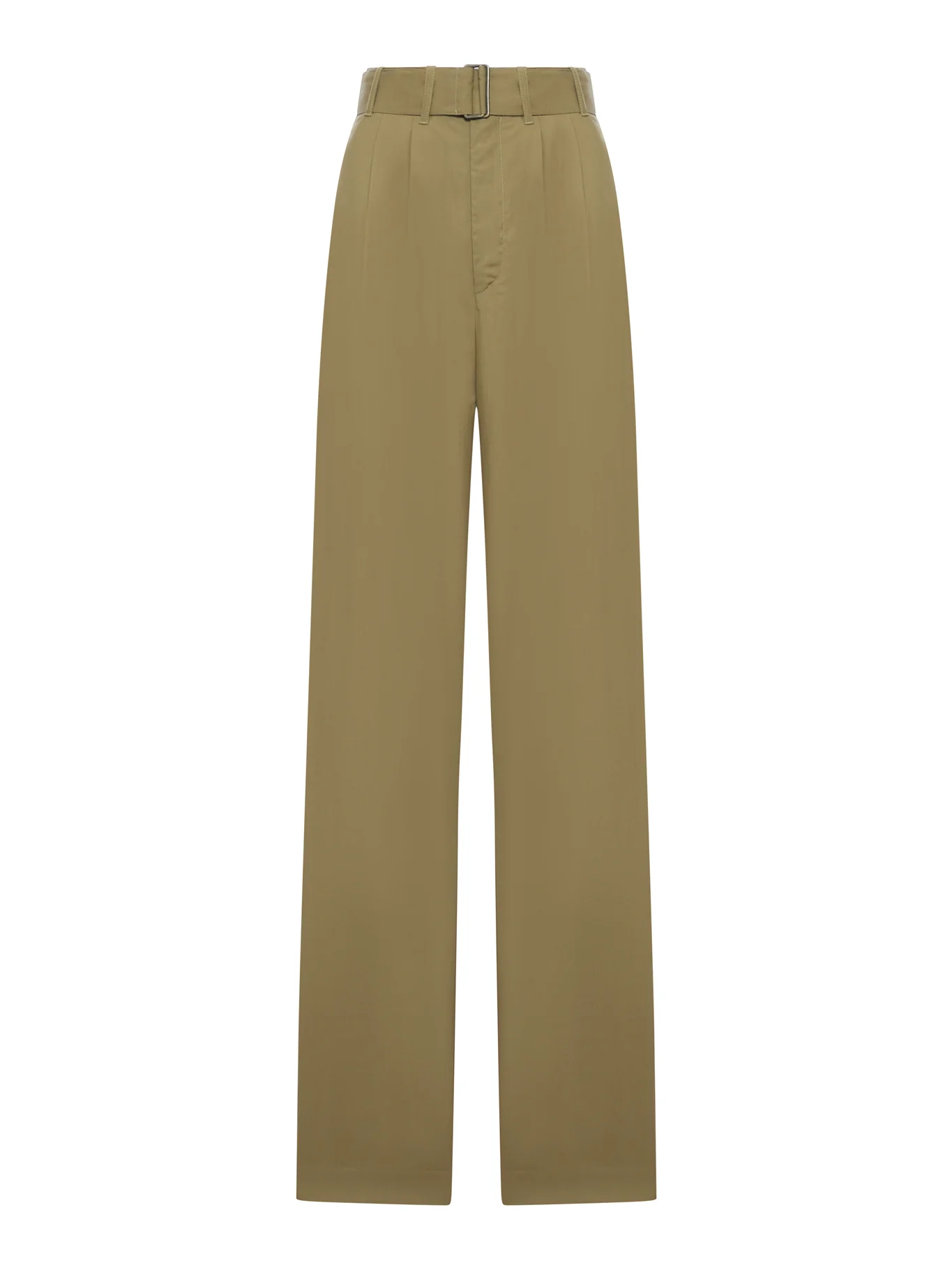 COLE WIDE-FIT TROUSERS IN ORGANIC COTTON POPLIN AND FLUID LYOCELL
