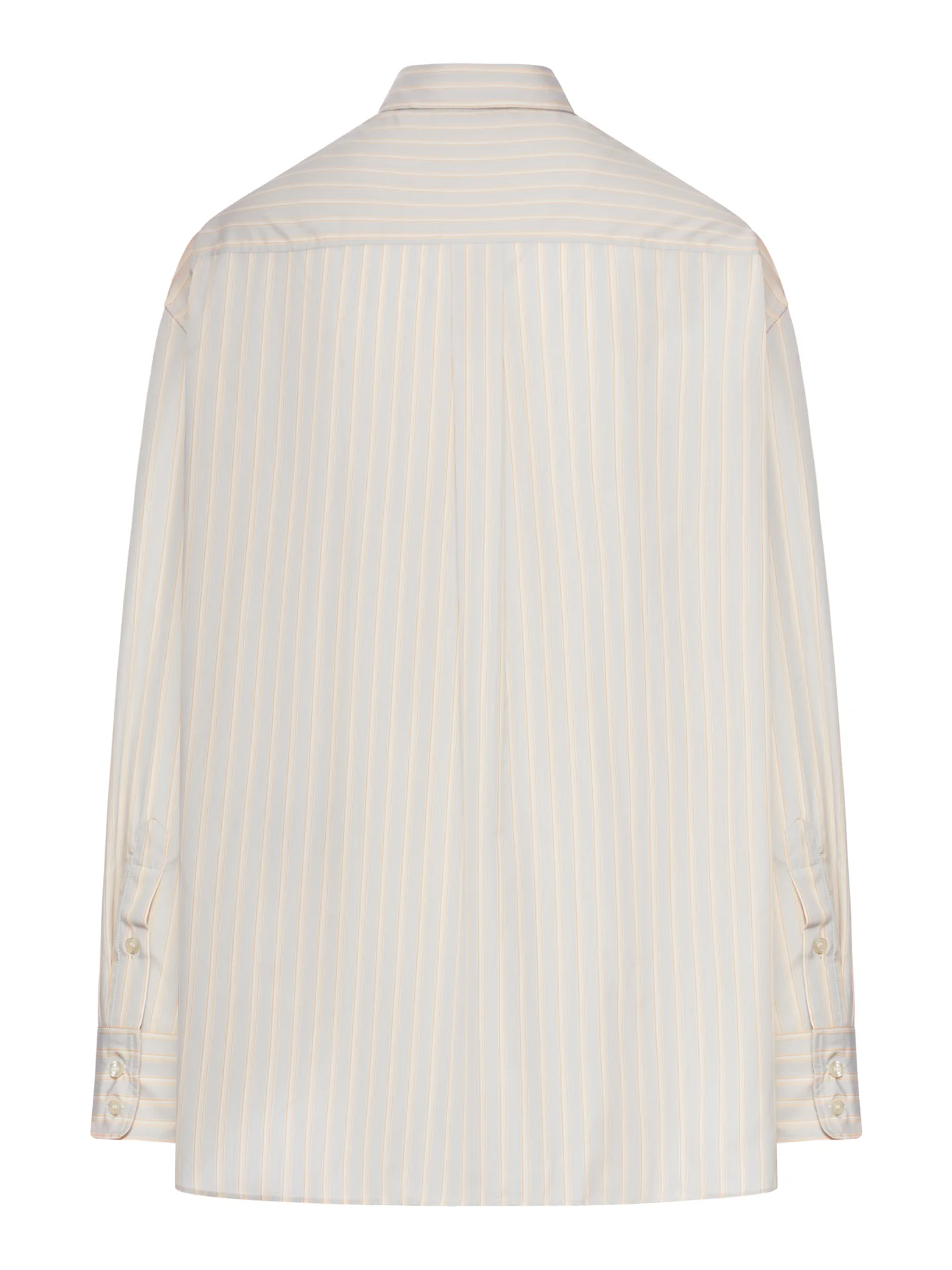 OVERSIZED COTTON SHIRT WITH PATCHED POCKET - Image 2