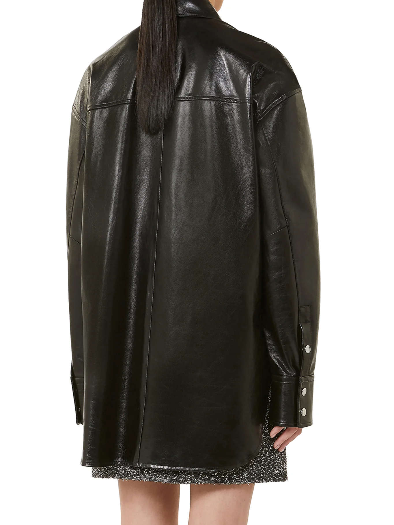 BOREL OVERSIZED NAPPA SHIRT - Image 4