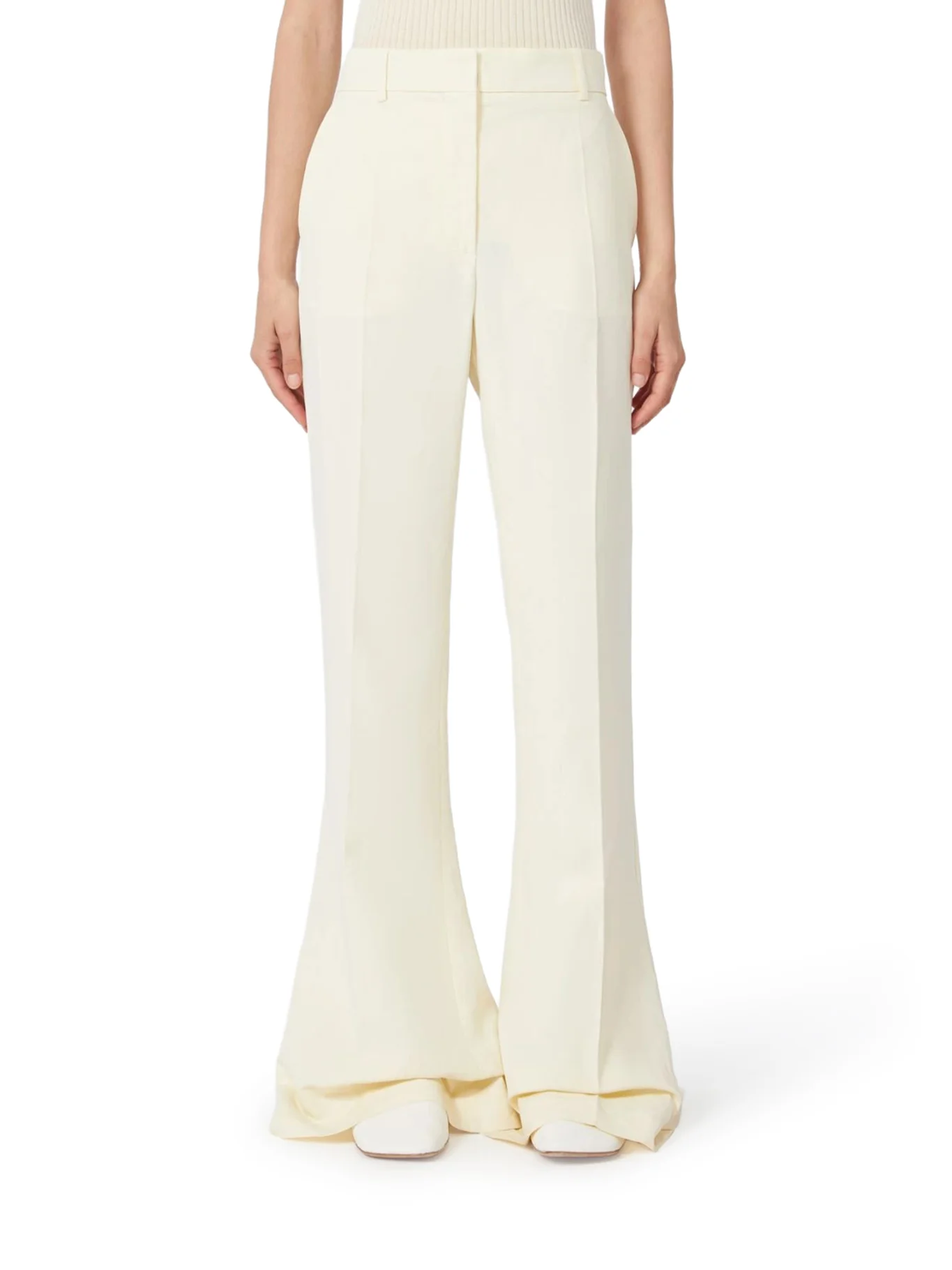 FITTED FLARE PANTS - Image 3