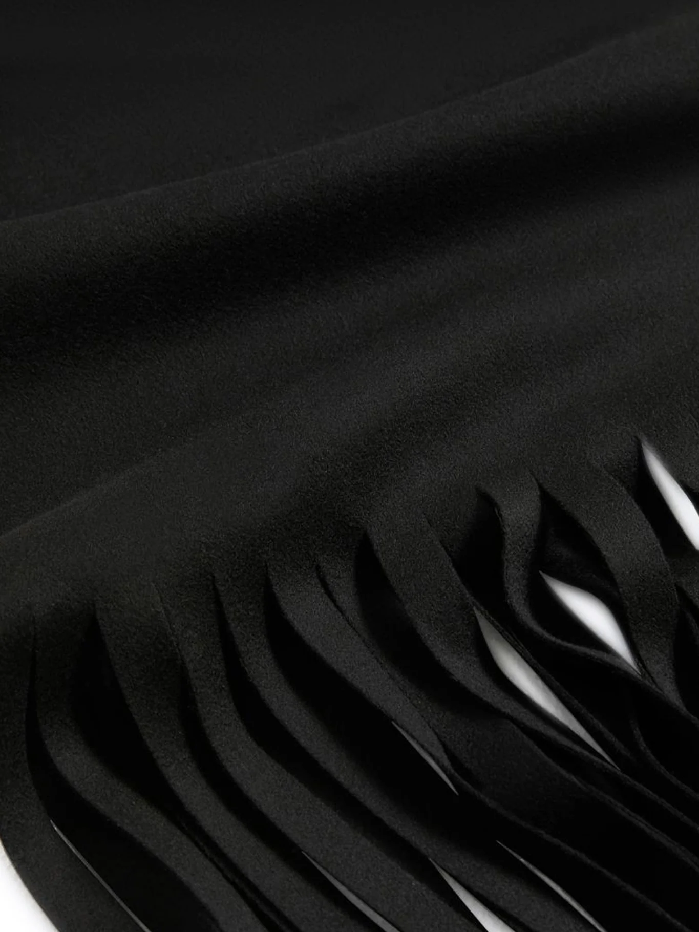 LONG SCARF WITH FRINGES - Image 3
