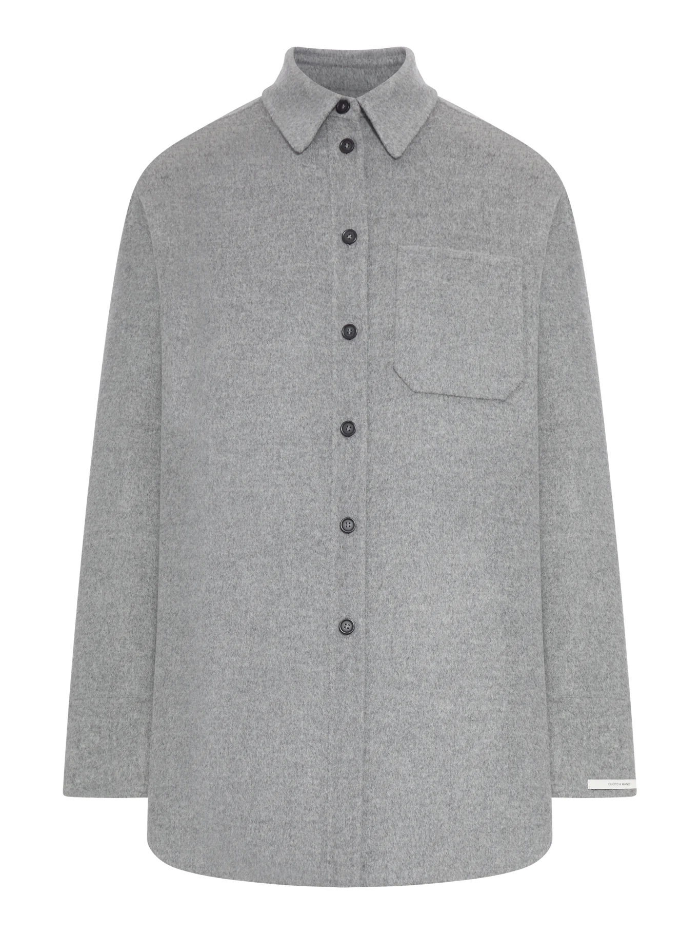 OVERSIZED RIBER WOOL SHIRT