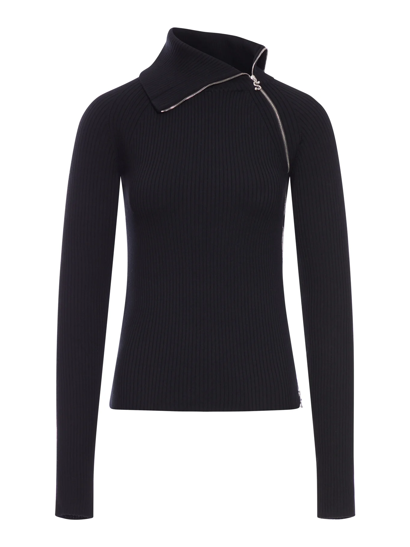 PINNA HIGH NECK SWEATER WITH ZIP