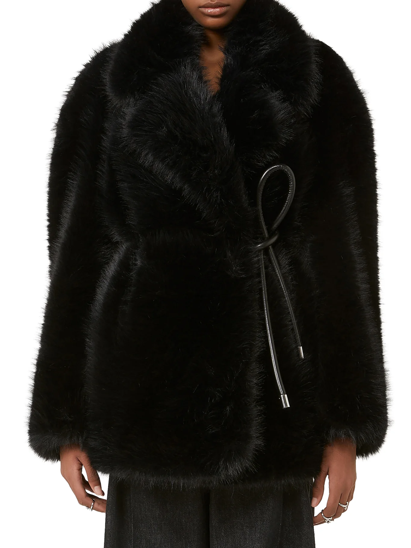 ROSARIA COAT WITH BELT - Image 3