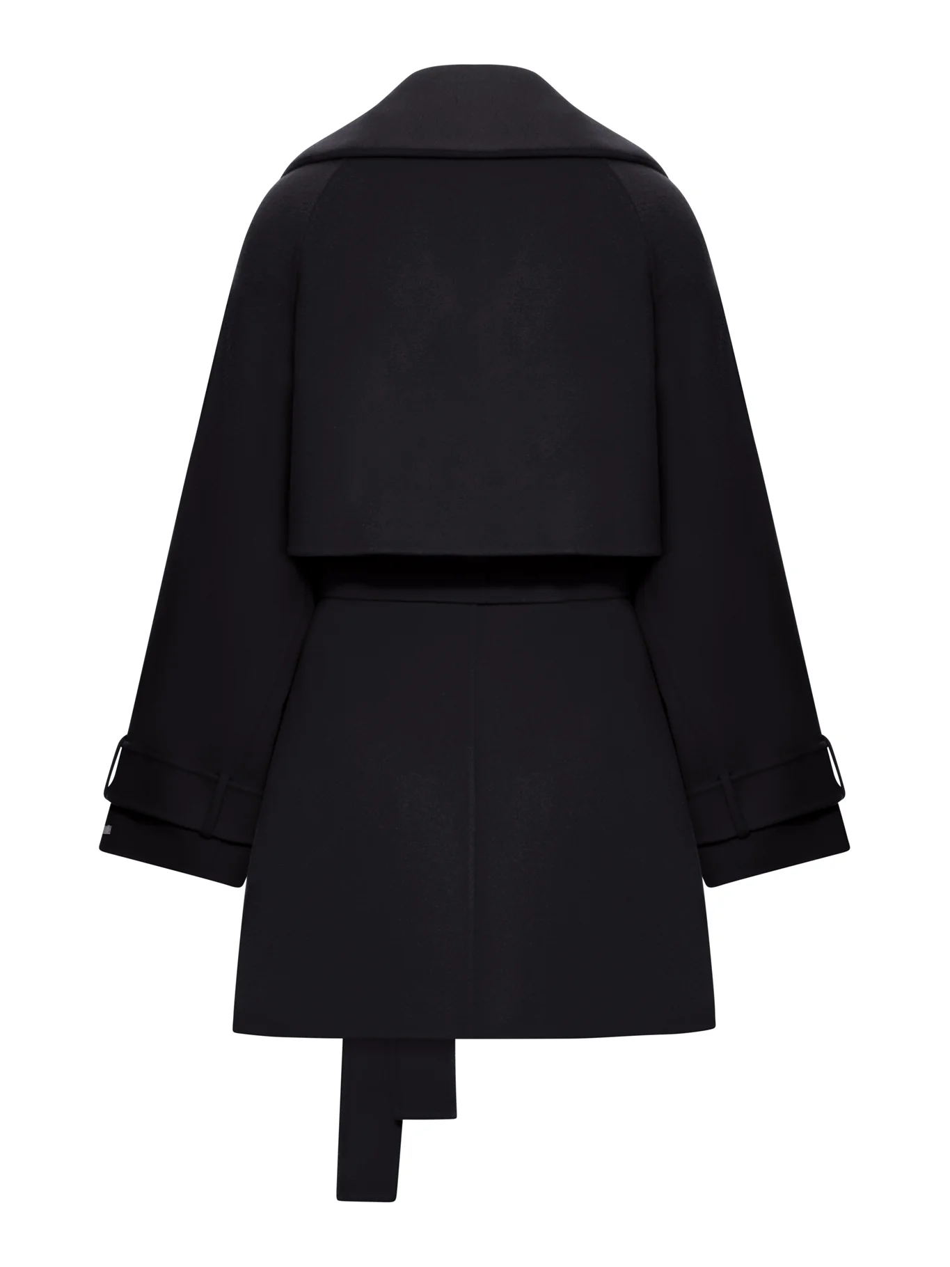 SHORT WOOL TRENCH COAT - Image 2