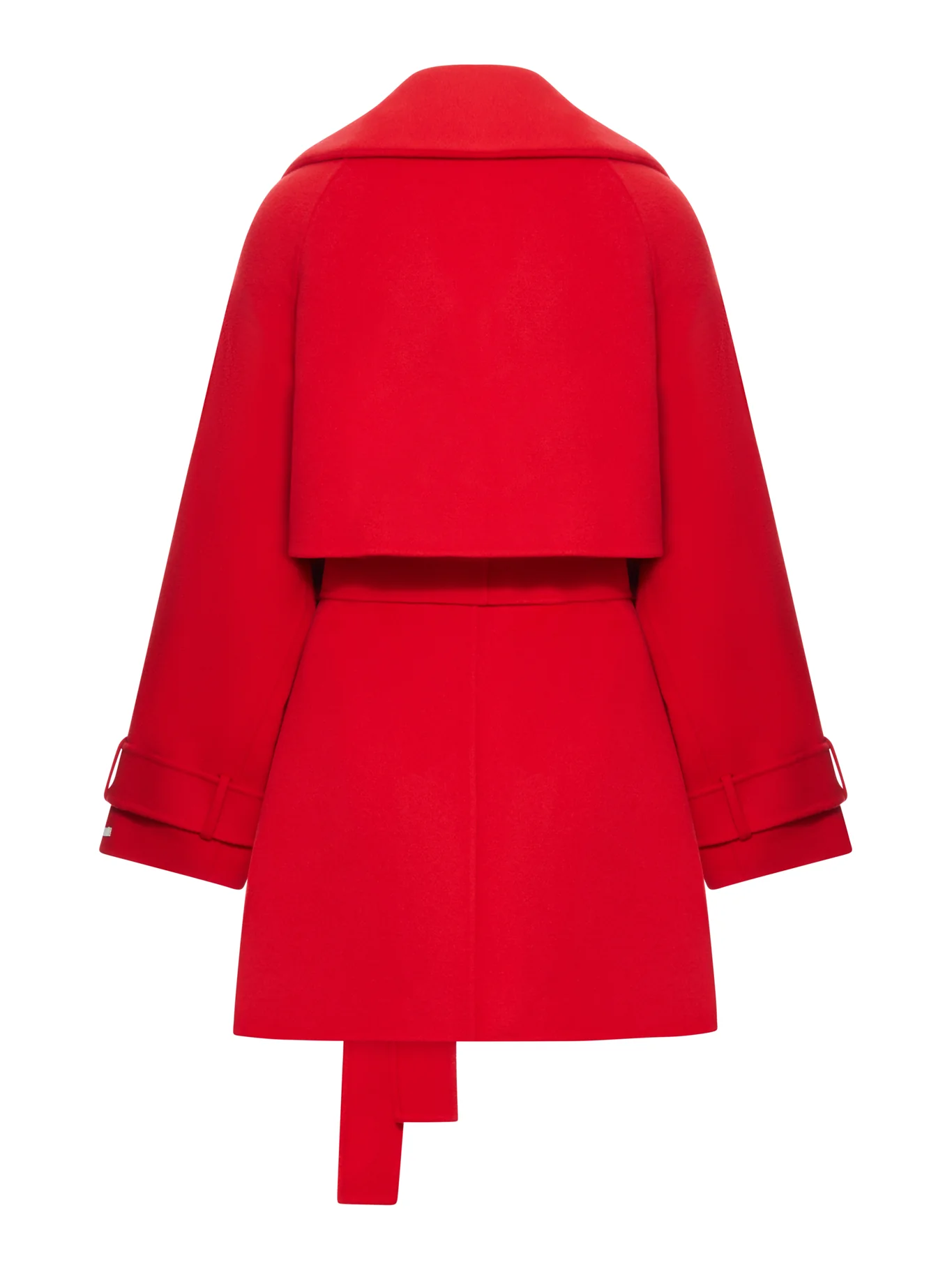 SHORT WOOL TRENCH COAT - Image 2