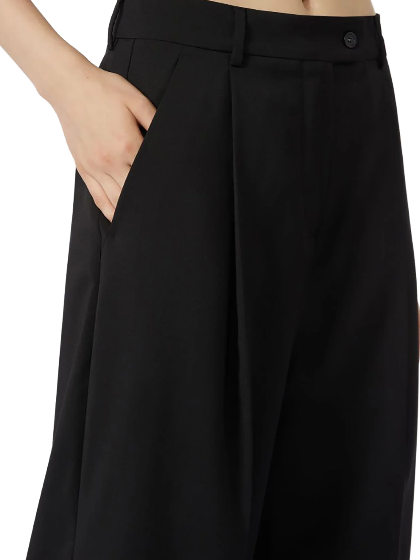 OVERSIZED STRETCH WOOL PANTS - Image 5