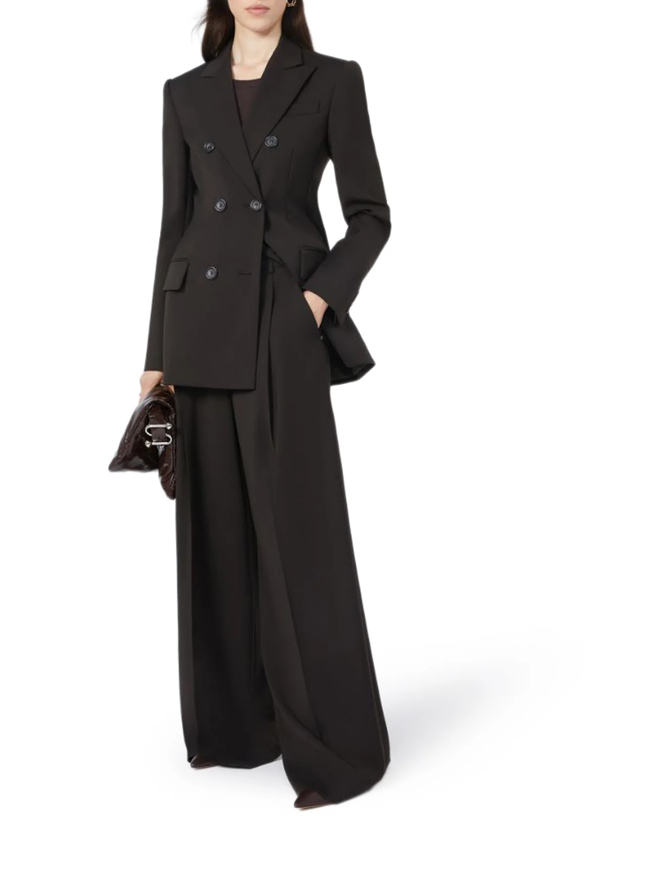 OVERSIZED STRETCH WOOL PANTS - Image 2