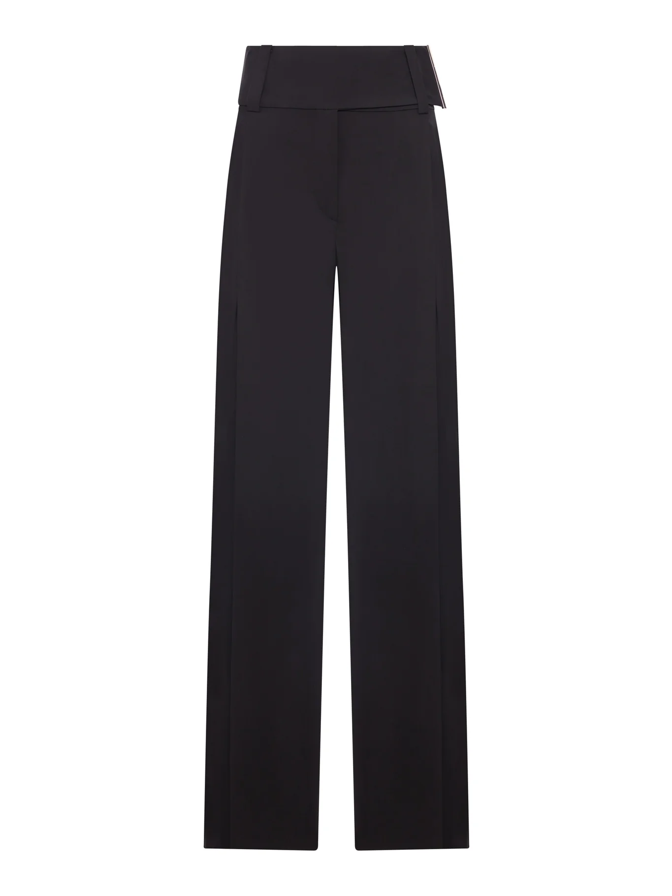 WIDE SATIN TROUSERS