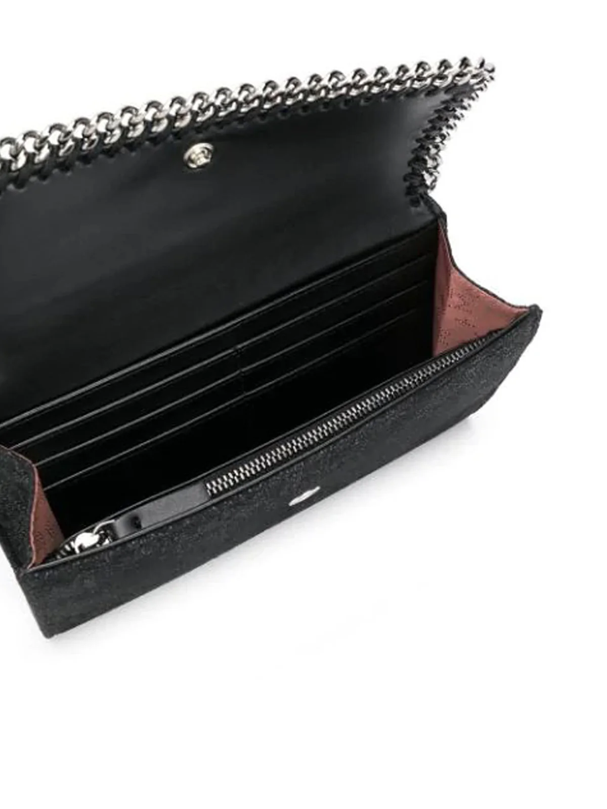 CONTINENTAL WALLET WITH FALABELLA FLAP - Image 3
