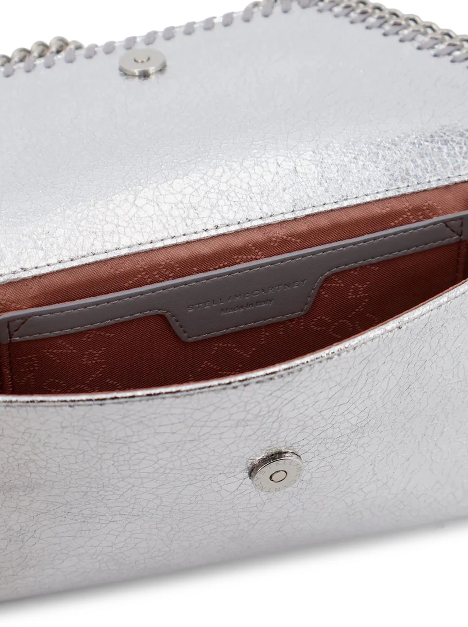 FALABELLA METALLIC FABRIC SHOULDER BAG - Image 4