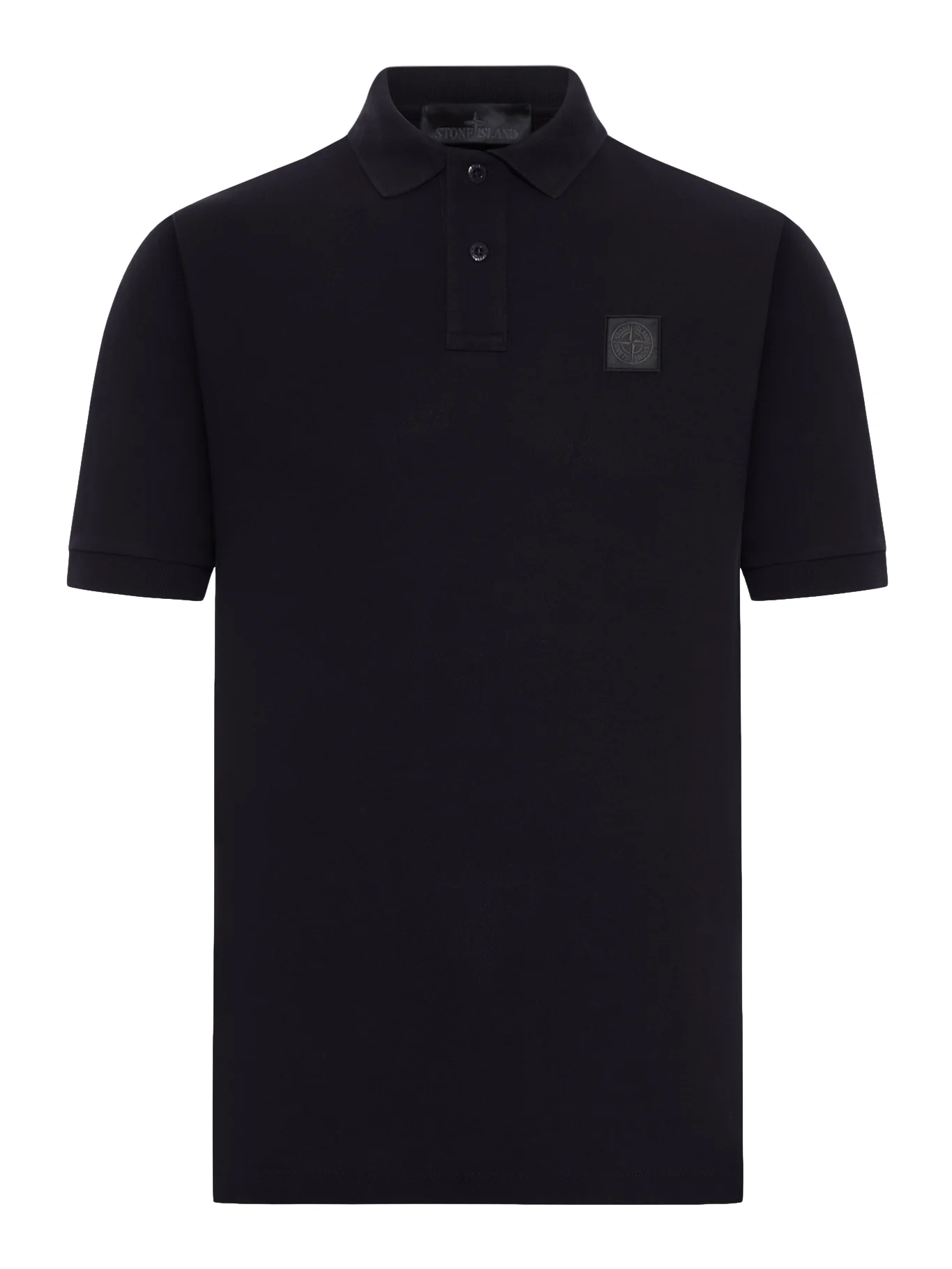 COTTON POLO SHIRT WITH LOGO PATCH