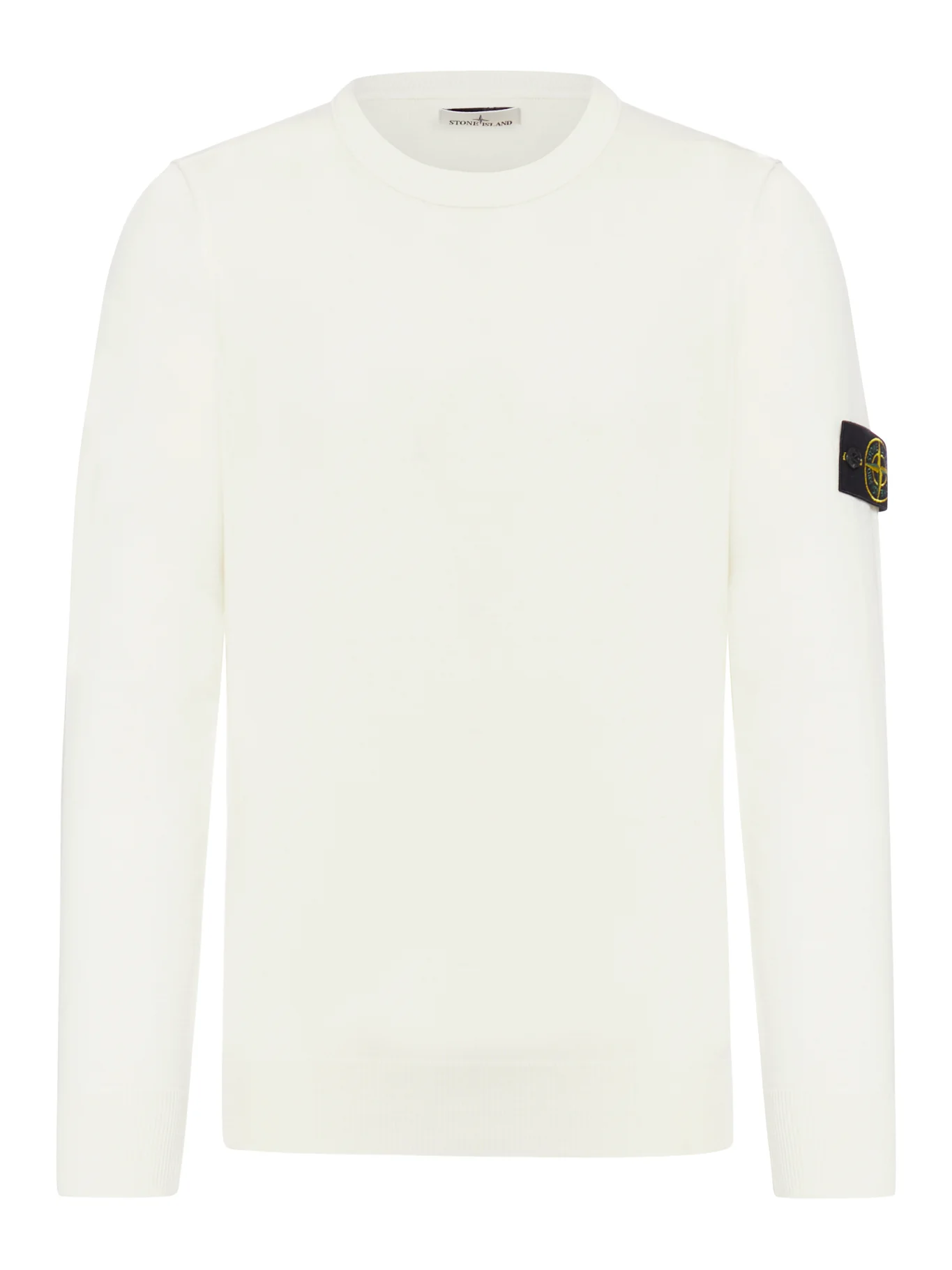 COTTON SWEATER WITH COMPASS APPLICATION - Image 3