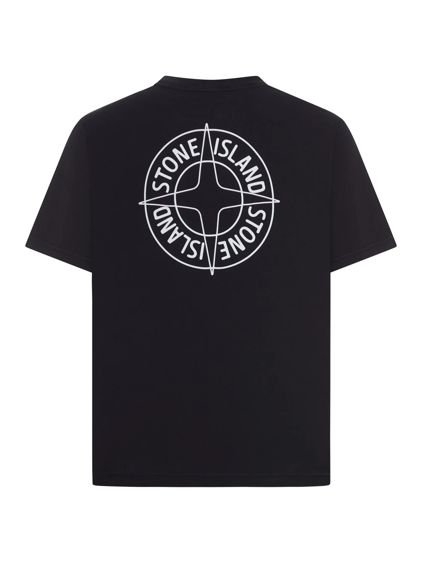 CREW NECK COTTON T-SHIRT WITH PRINT - Image 2