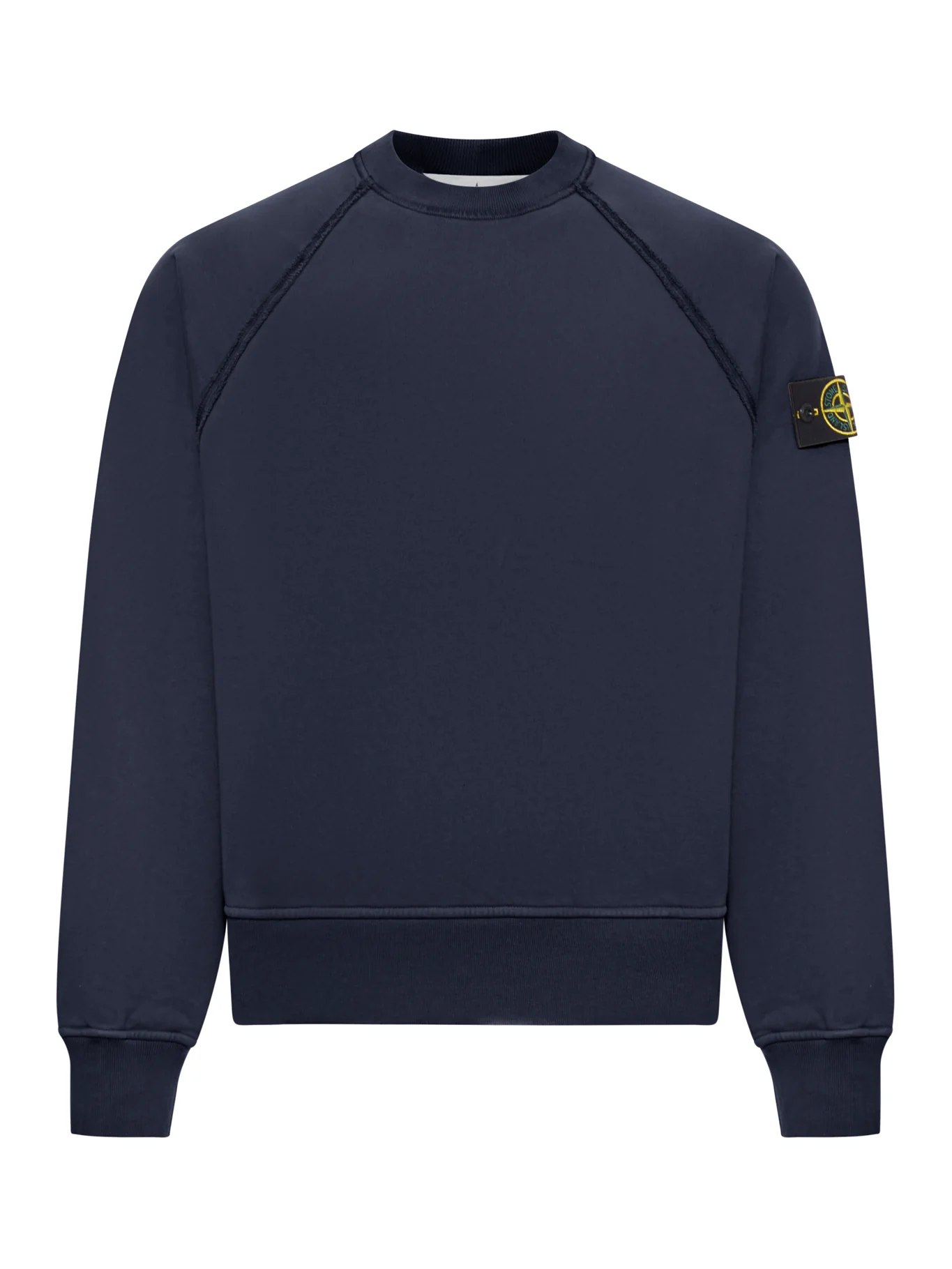 CREW NECK SWEATSHIRT IN ORGANIC BRUSHED COTTON