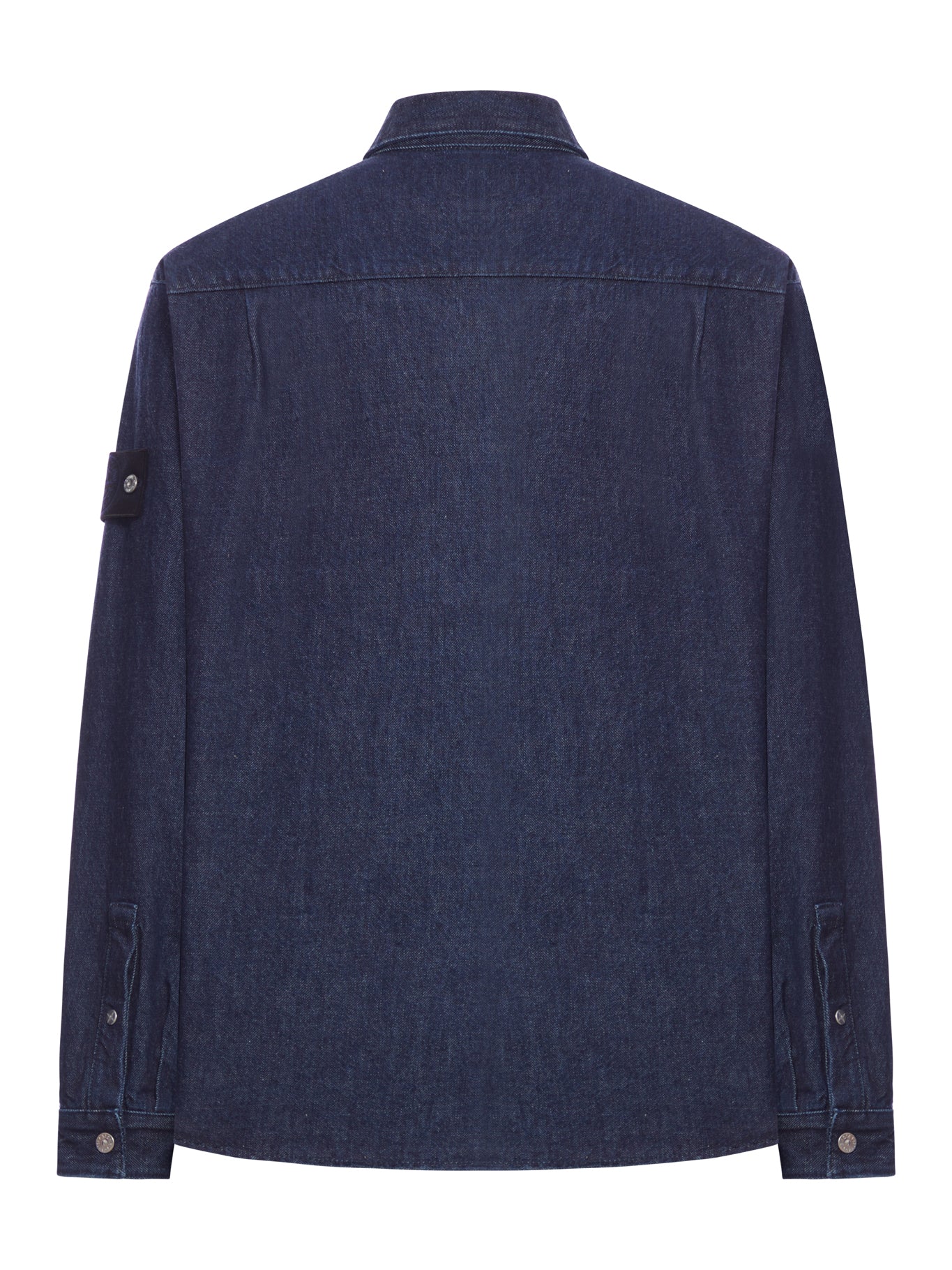 DENIM SHIRT WITH PATCH POCKETS - Image 2
