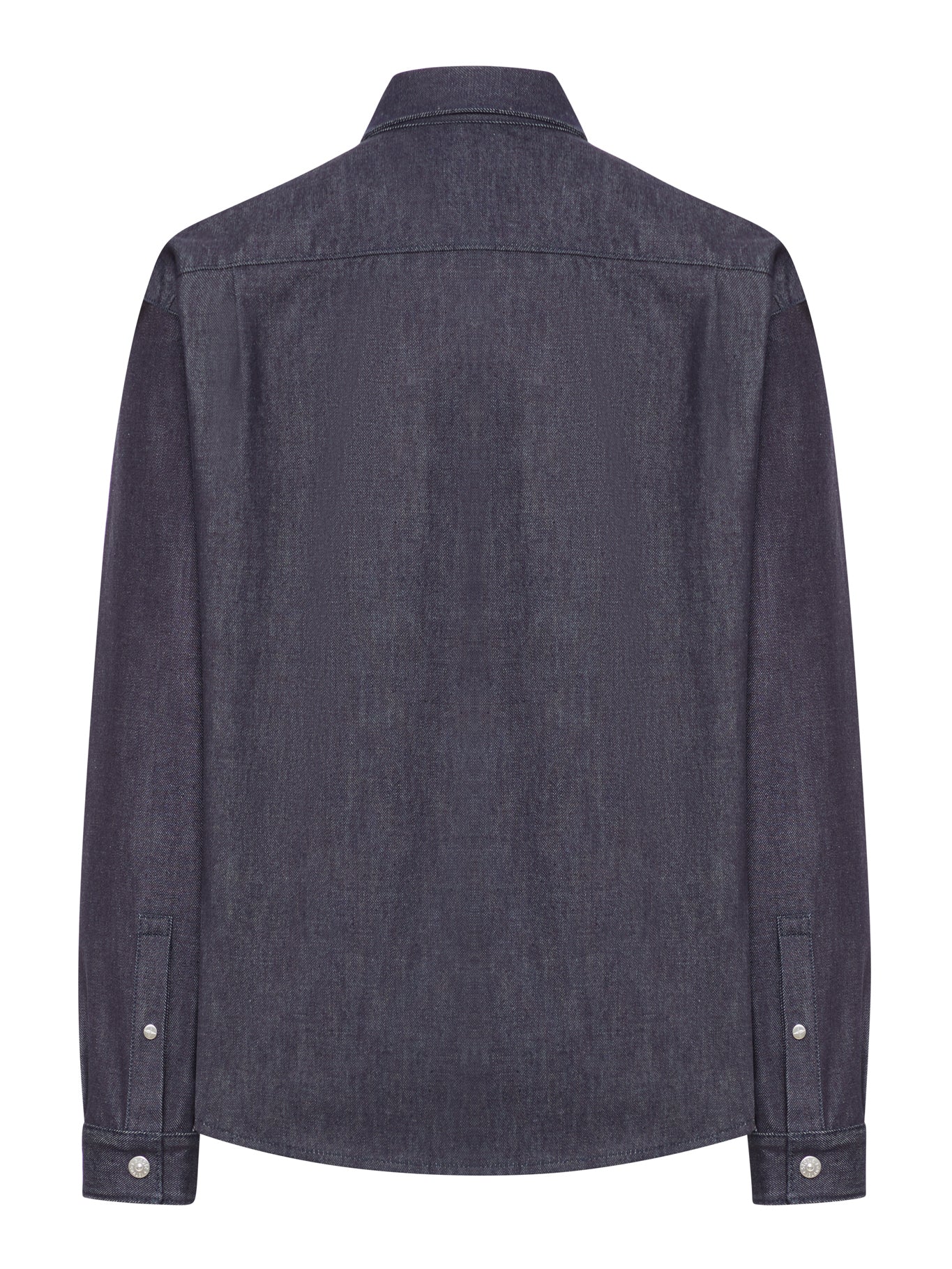 INDIGO DENIM-RAW OVERSHIRT - Image 2
