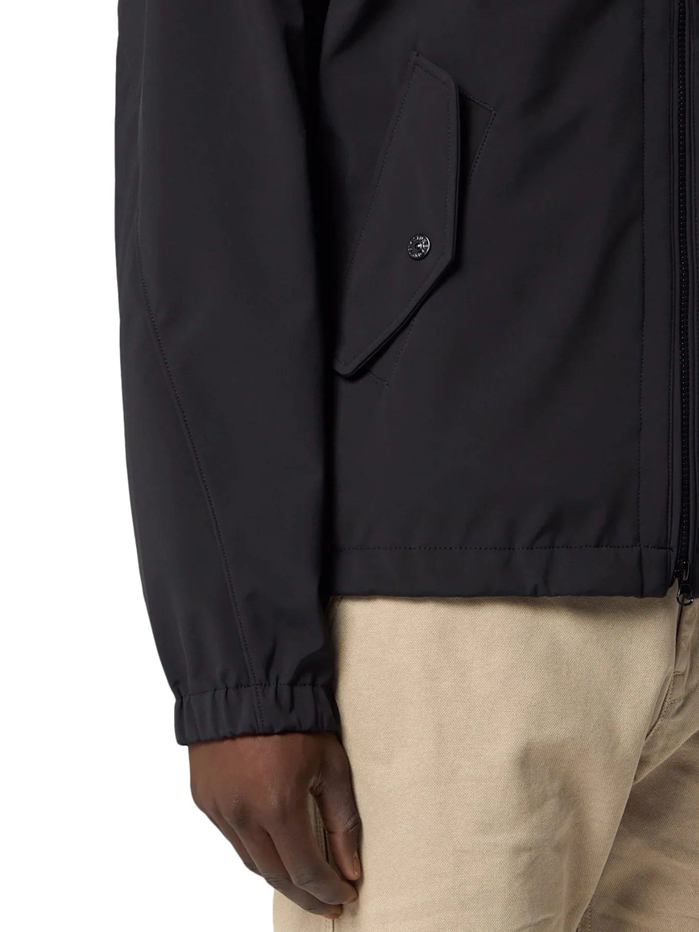 JACKET WITH STIFF COLLAR IN TECHNICAL MATERIAL - Image 5