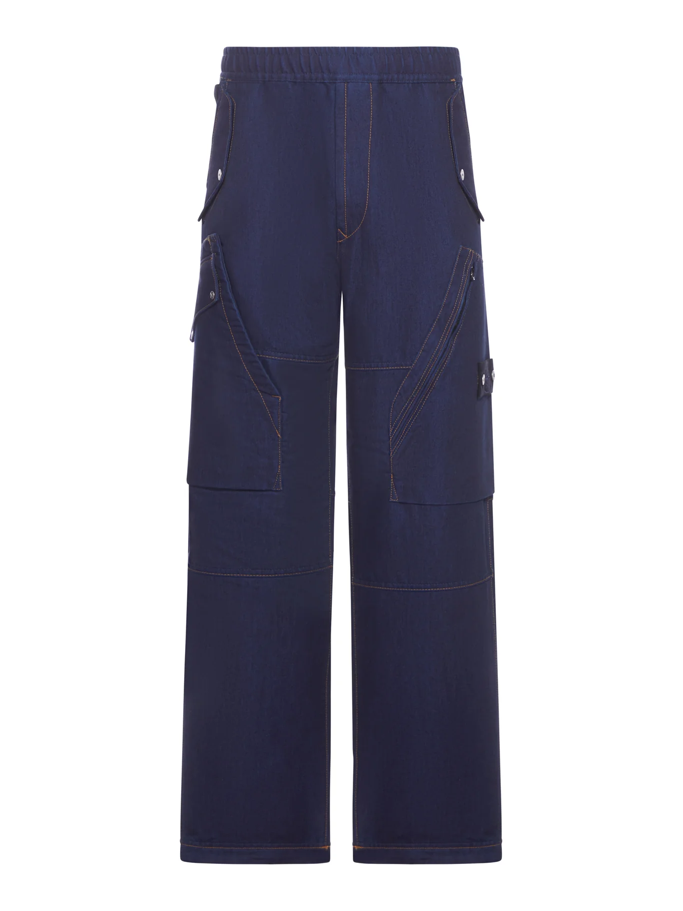 LOOSE CARGO PANTS WITH ASYMMETRIC POCKETS