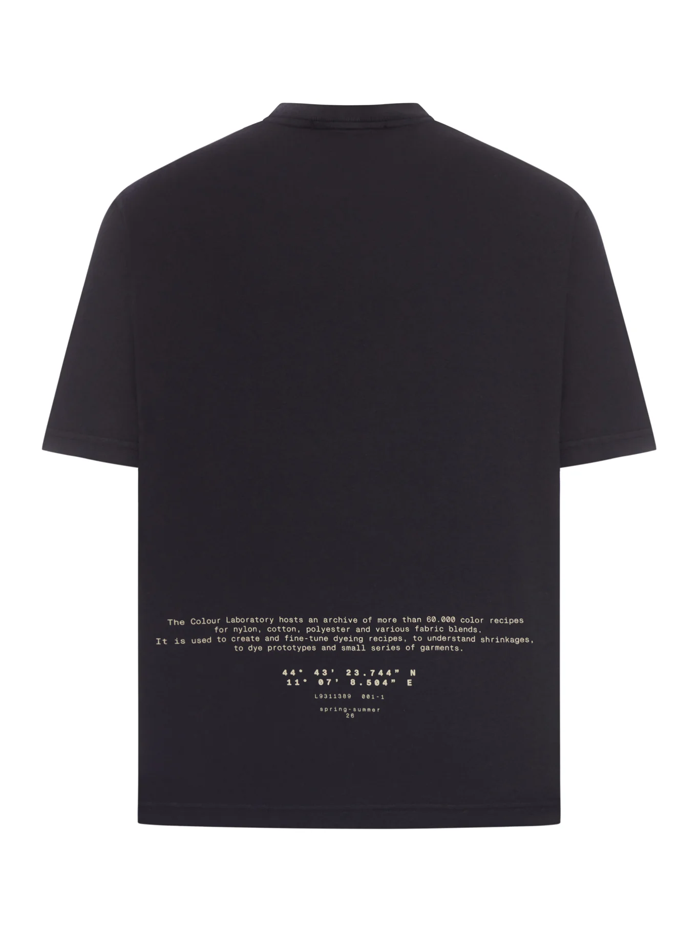 ORGANIC COTTON T-SHIRT WITH ALL AROUND COMPASS` PRINT - Image 2