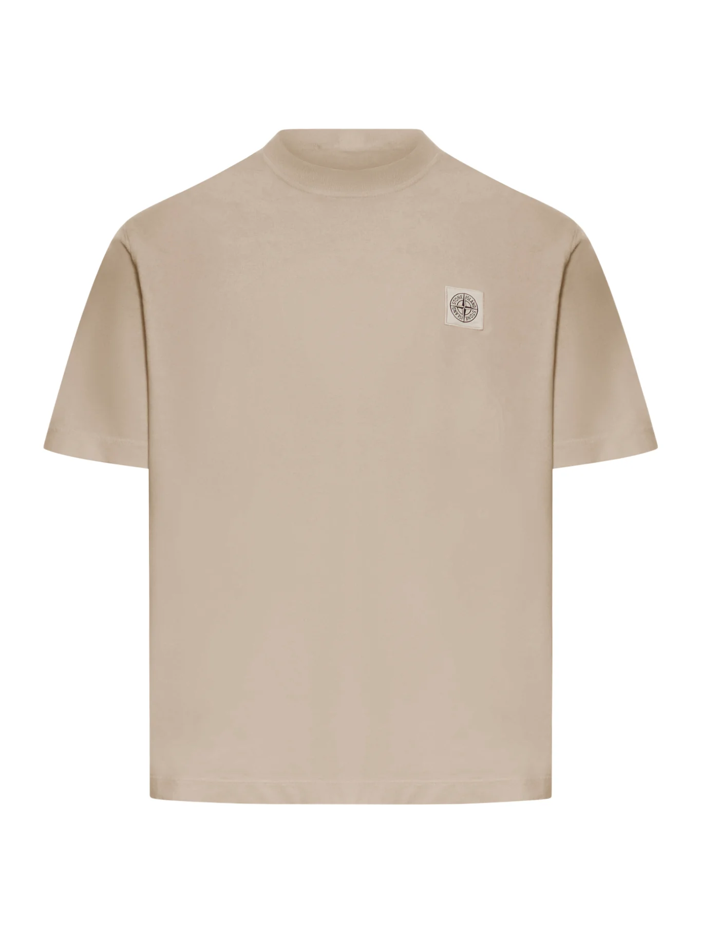REGULAR FIT T-SHIRT WITH COMPASS LOGO
