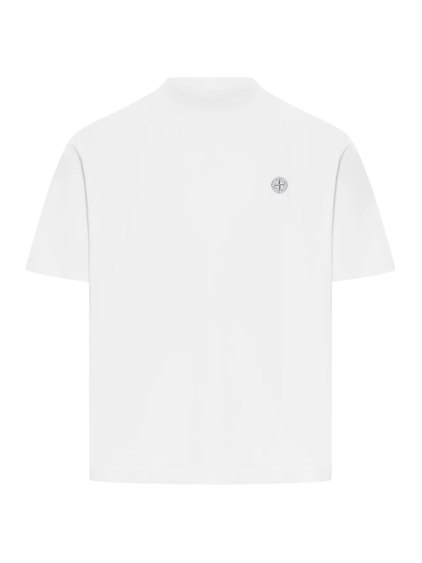 REGULAR FIT T-SHIRT WITH COMPASS LOGO