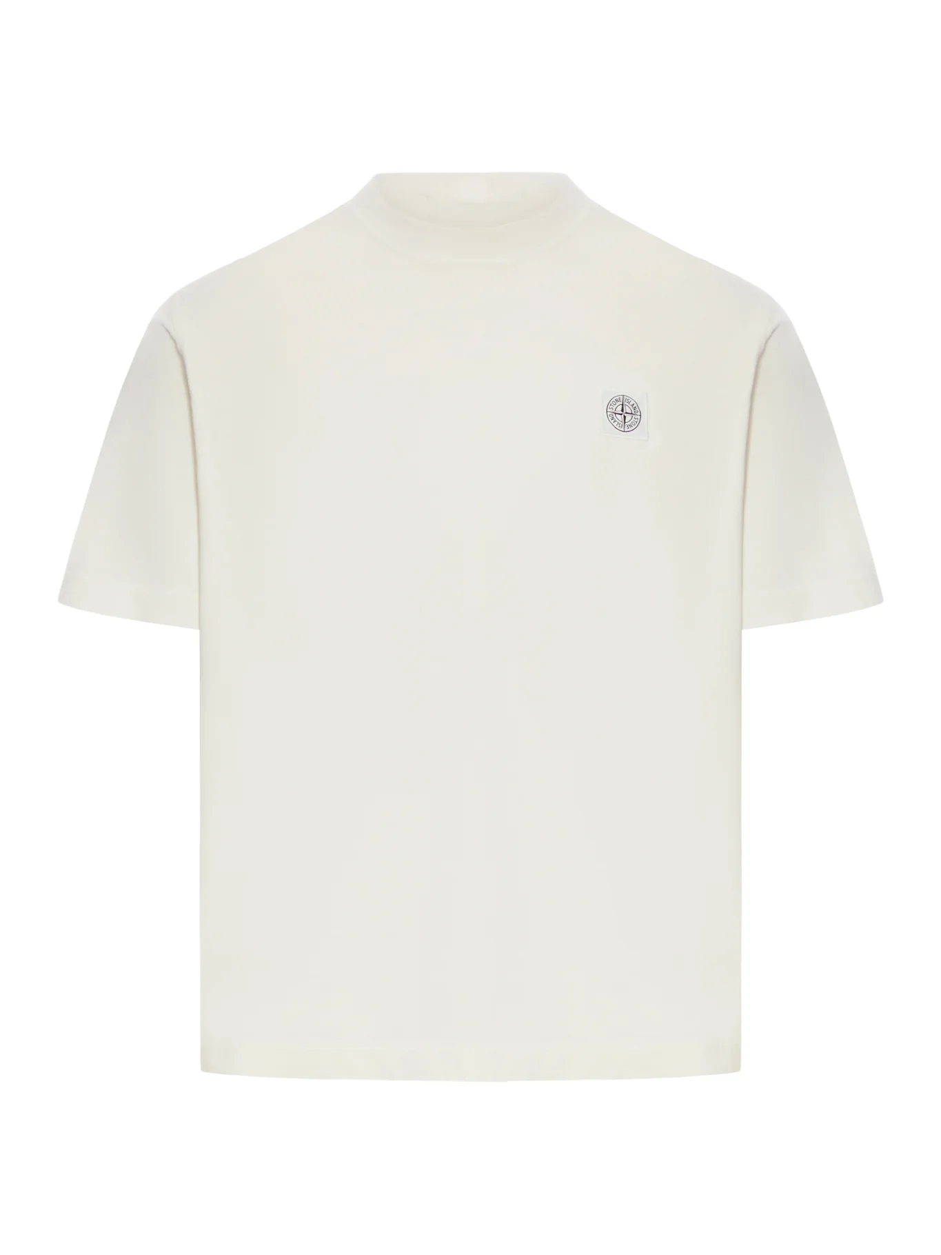 REGULAR FIT T-SHIRT WITH COMPASS LOGO
