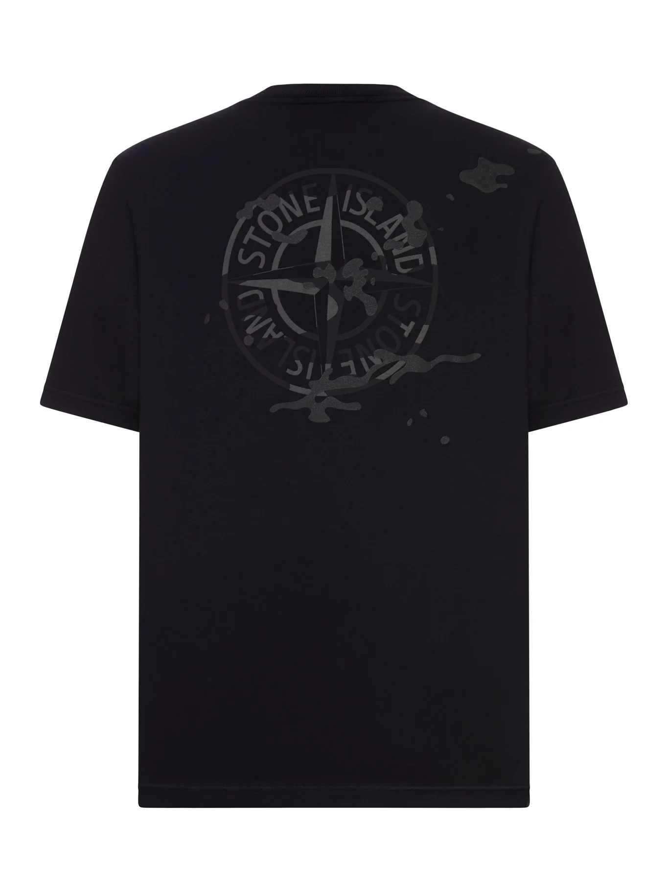 T-SHIRT WITH COMPASS LOGO PRINT - Image 2