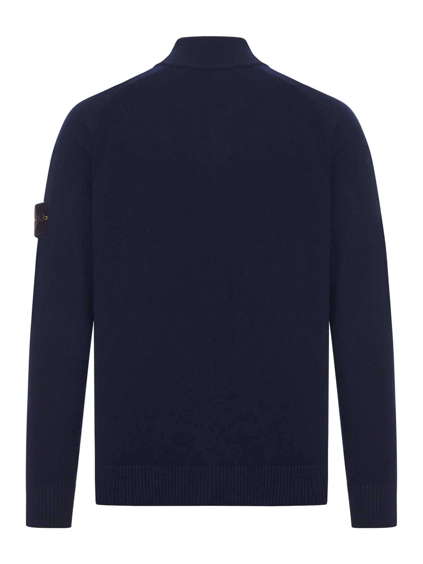 WOOL SWEATER WITH ZIP AND LOGO - Image 2