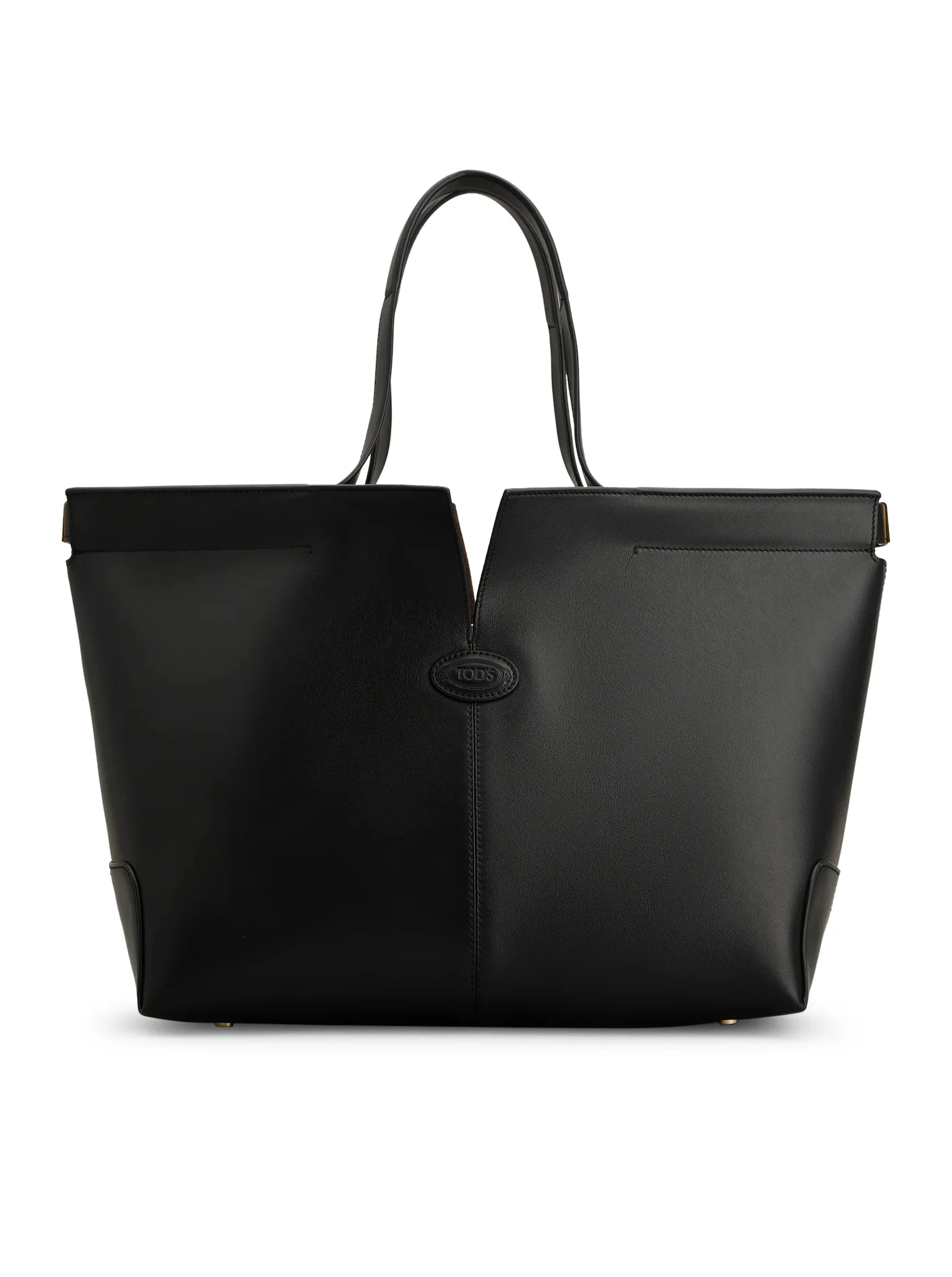 MEDIUM-SMALL LEATHER FOLIO BAG