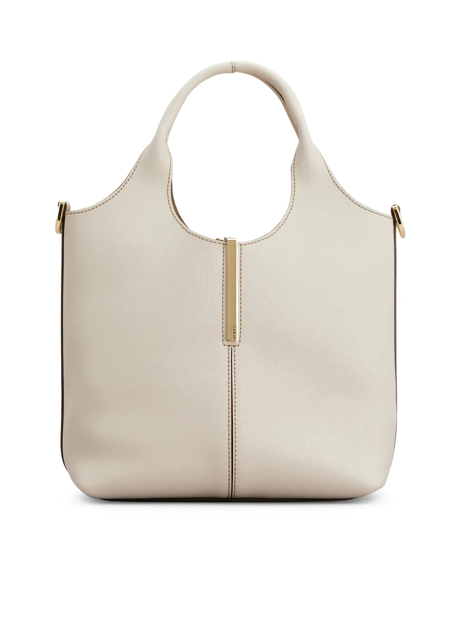 MINI LEATHER TOTE SHOPPING BAG