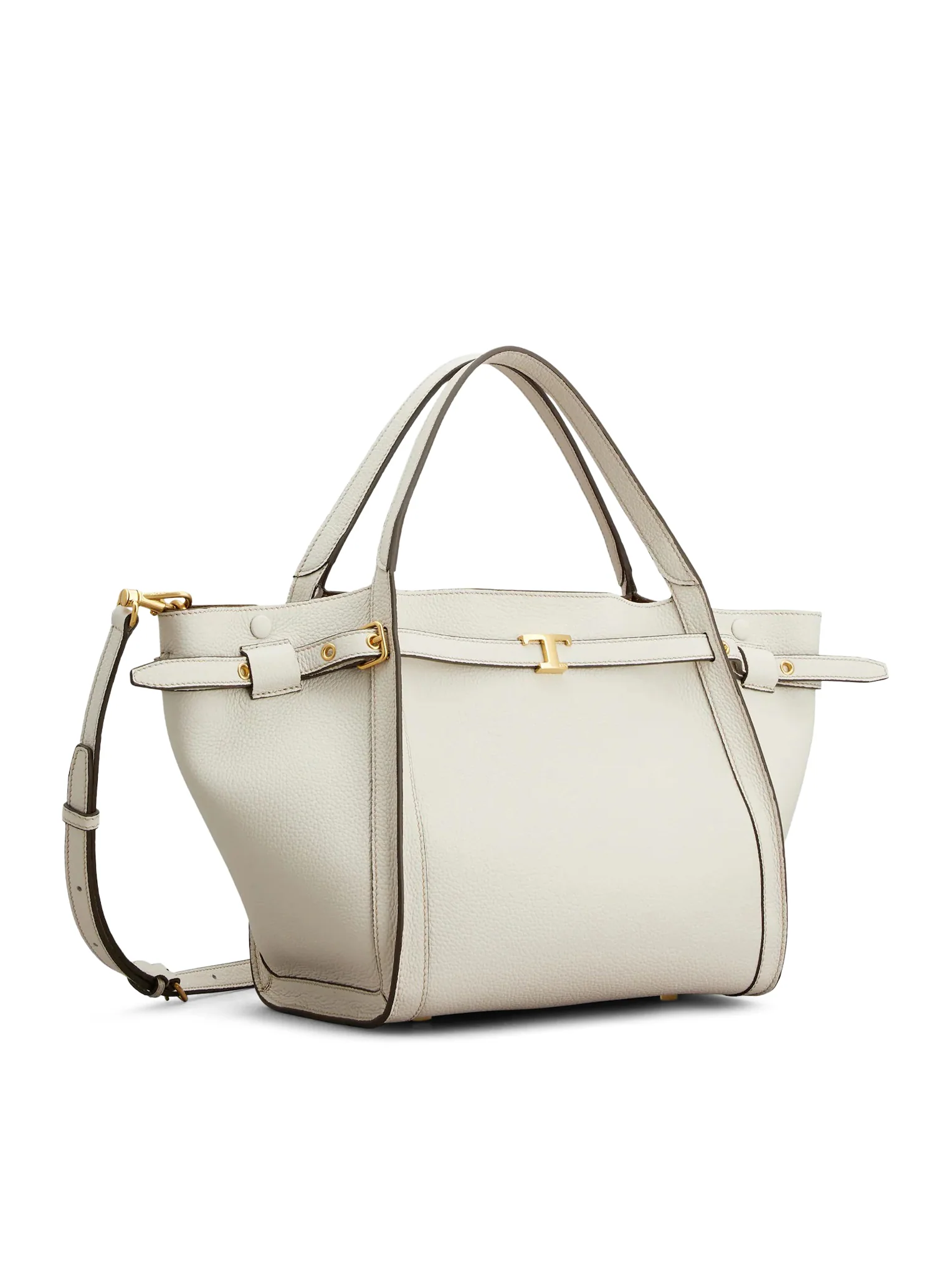 SMALL LEATHER SHOPPING BAG - Image 5