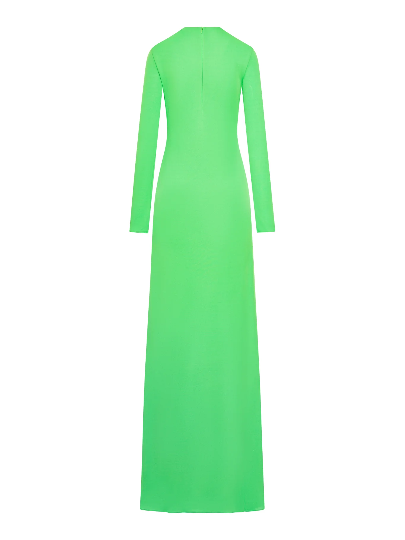 LONG SLEEVE SLASH FRONT EVENING DRESS - Image 6
