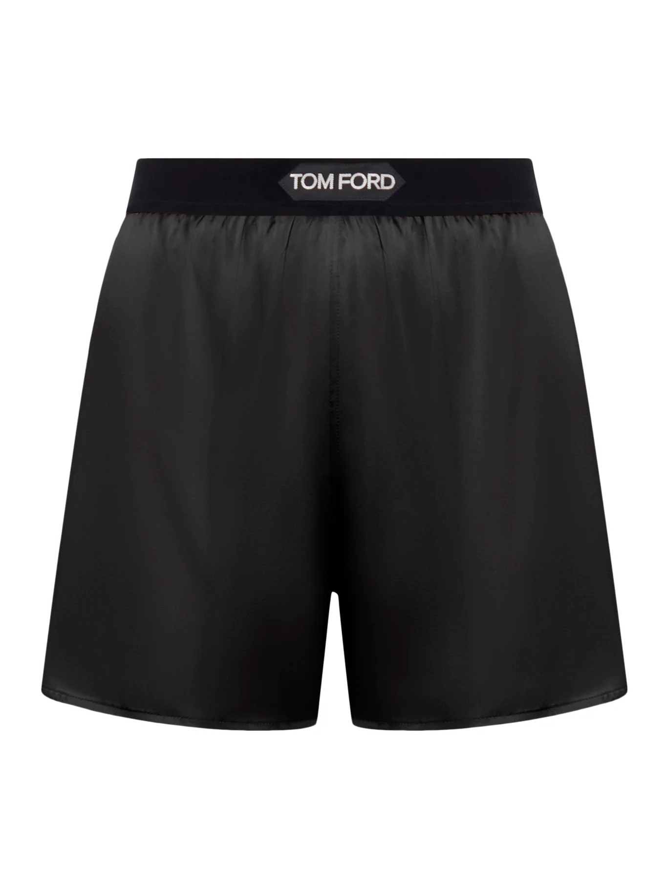 SHORTS IN STRETCH SILK SATIN - Image 4