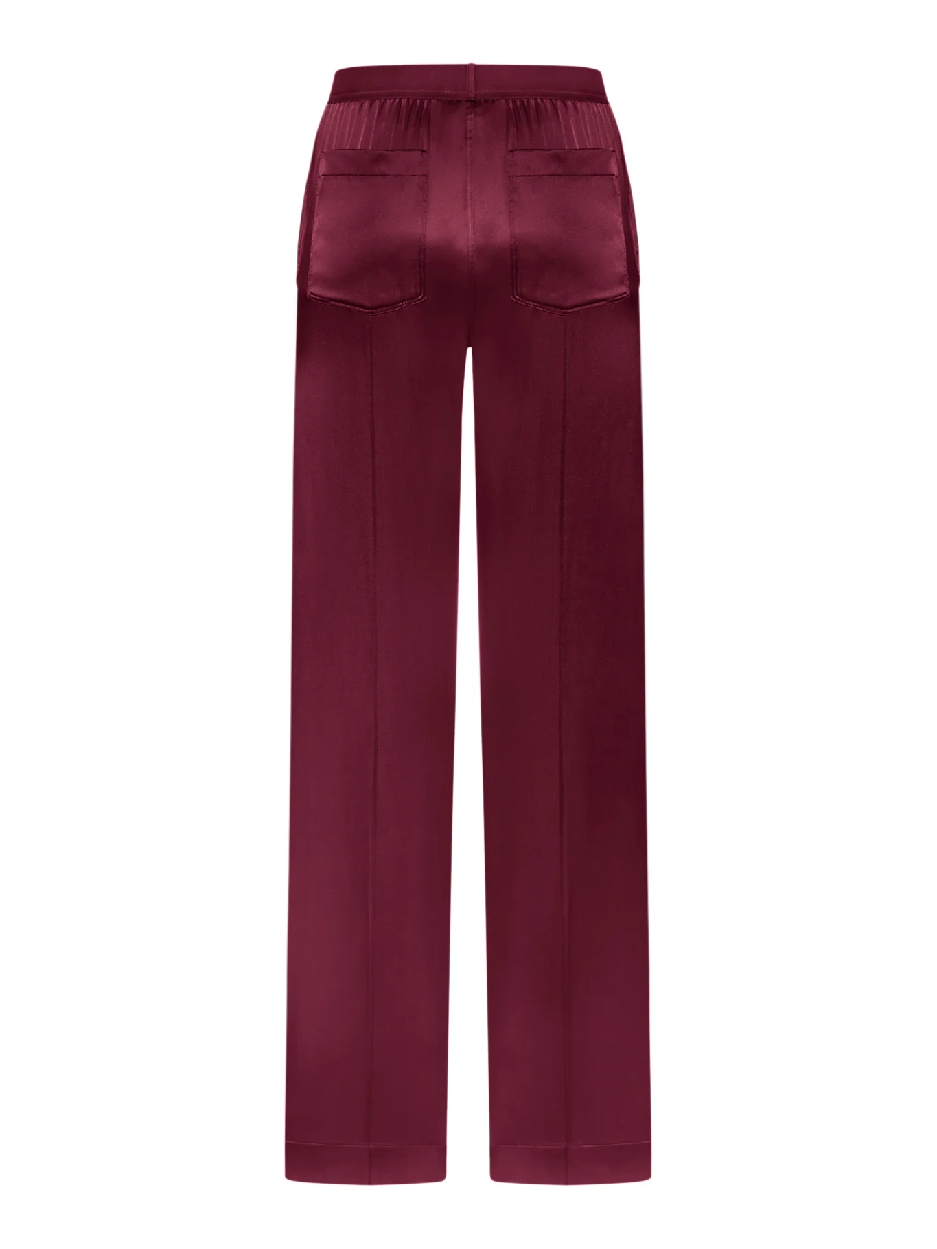 STRETCH SILK SATIN PANTS - Image 2