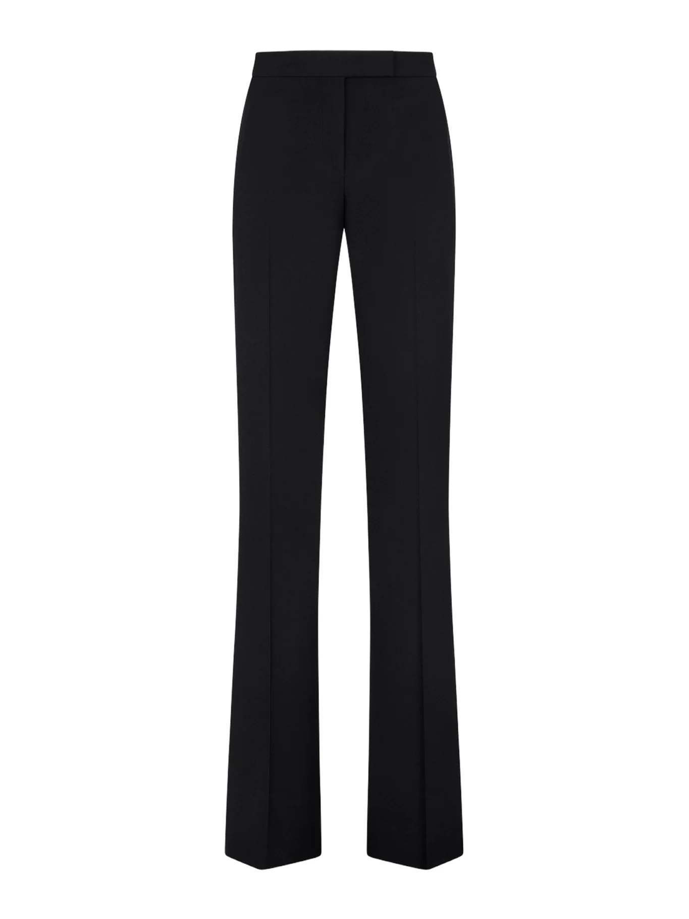 TWO-TONE TAILORED STRAIGHT TROUSERS