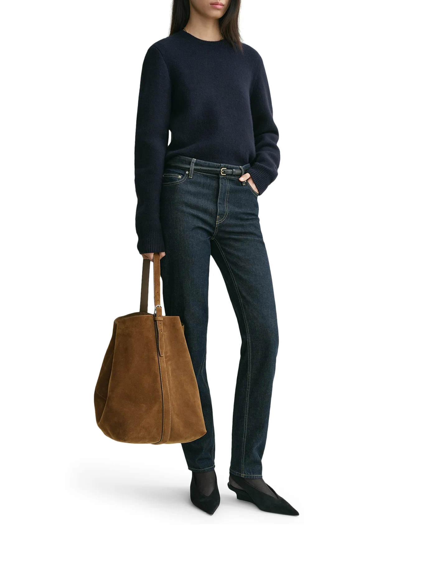BELTEG TOTE SUEDE BAG - Image 2
