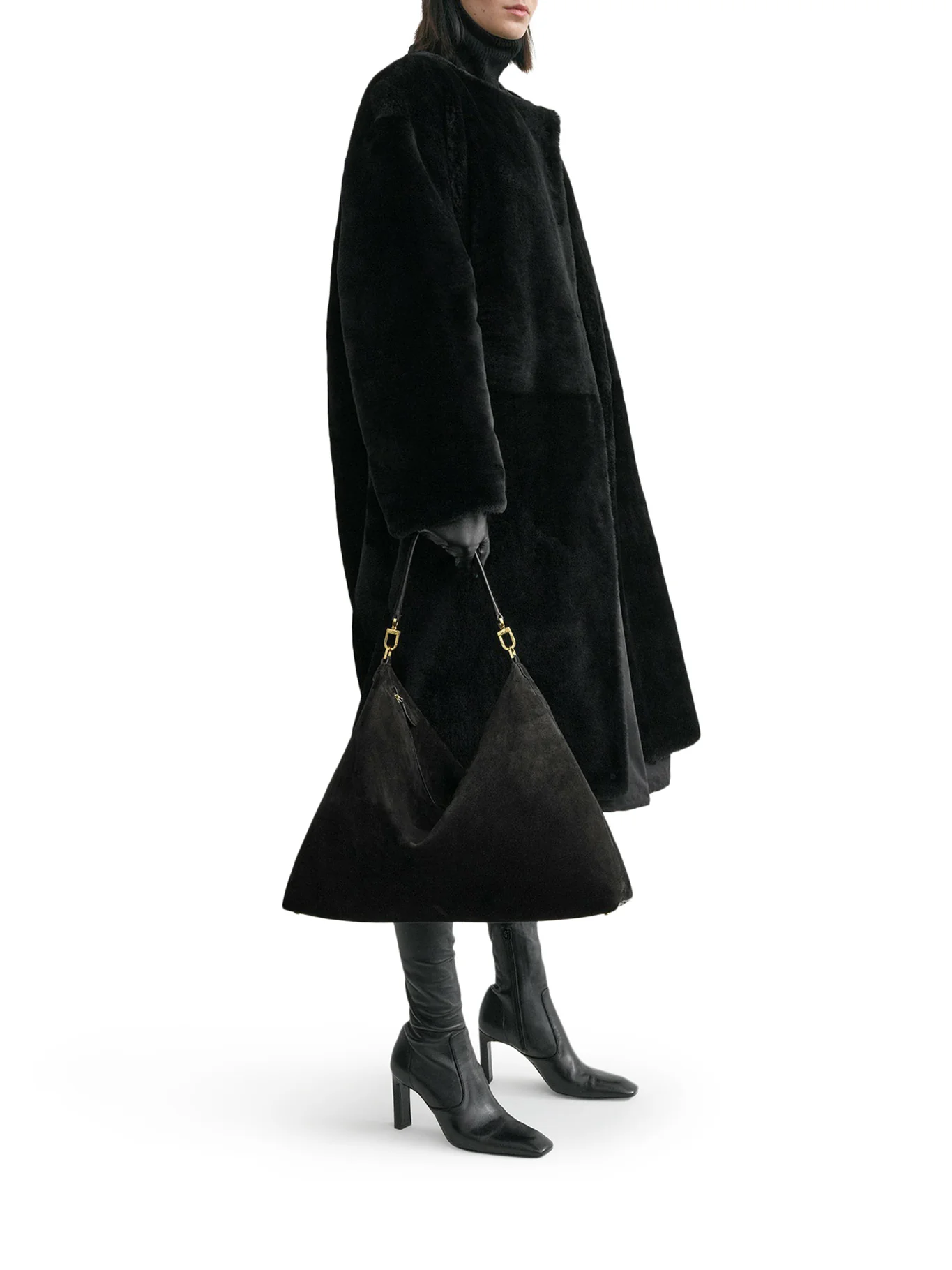 BEVEL SUEDE BAG - Image 2