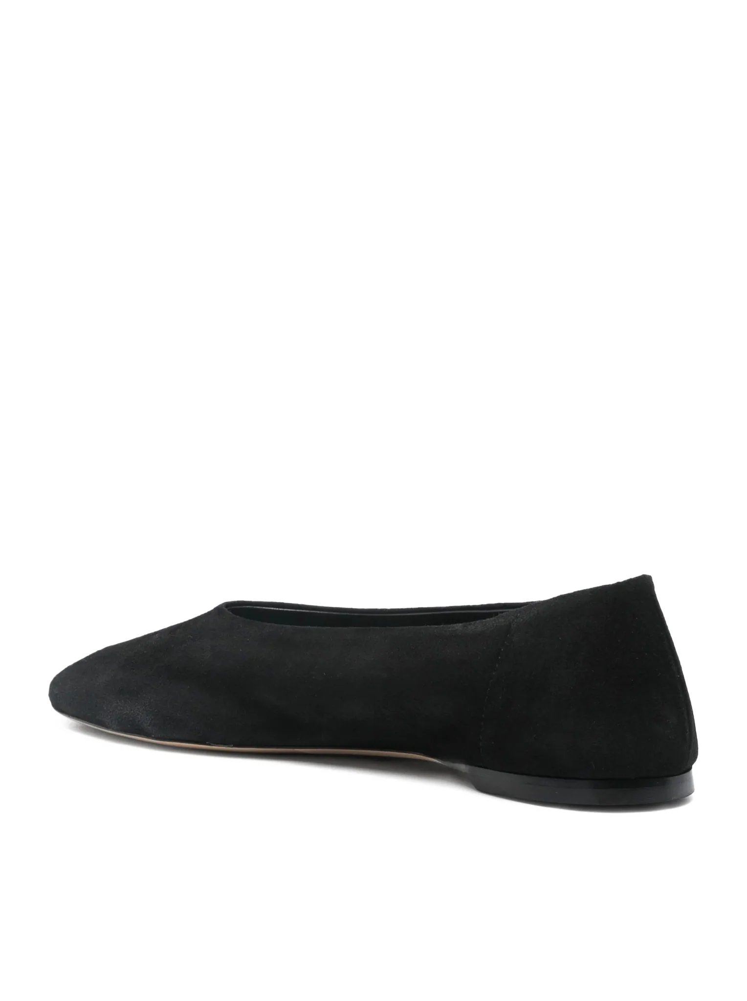 BLACK SUEDE BALLERINAS - Image 5