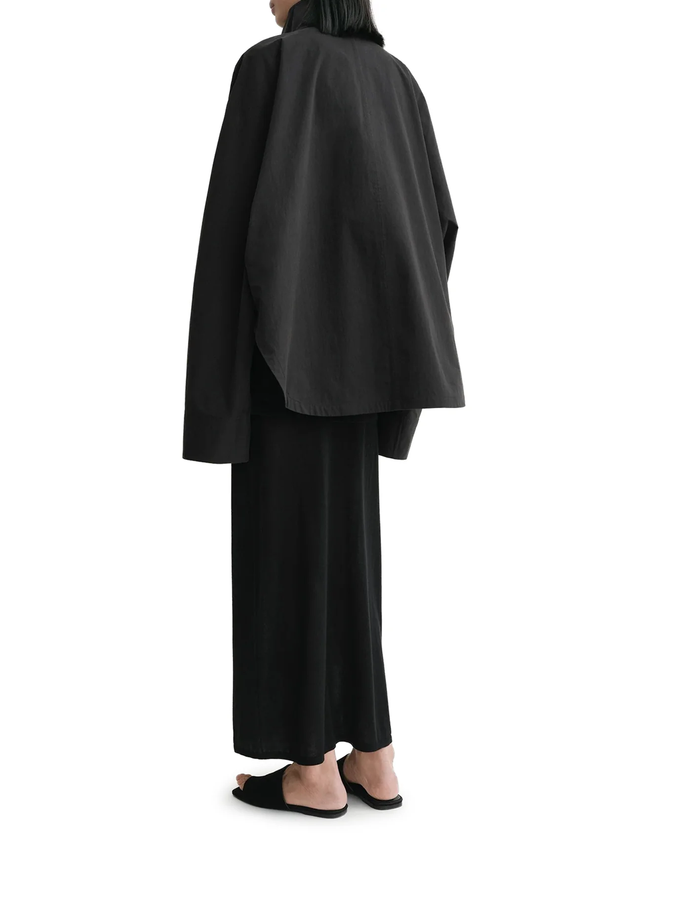 COTTON BLEND PARACHUTE JACKET - Image 3