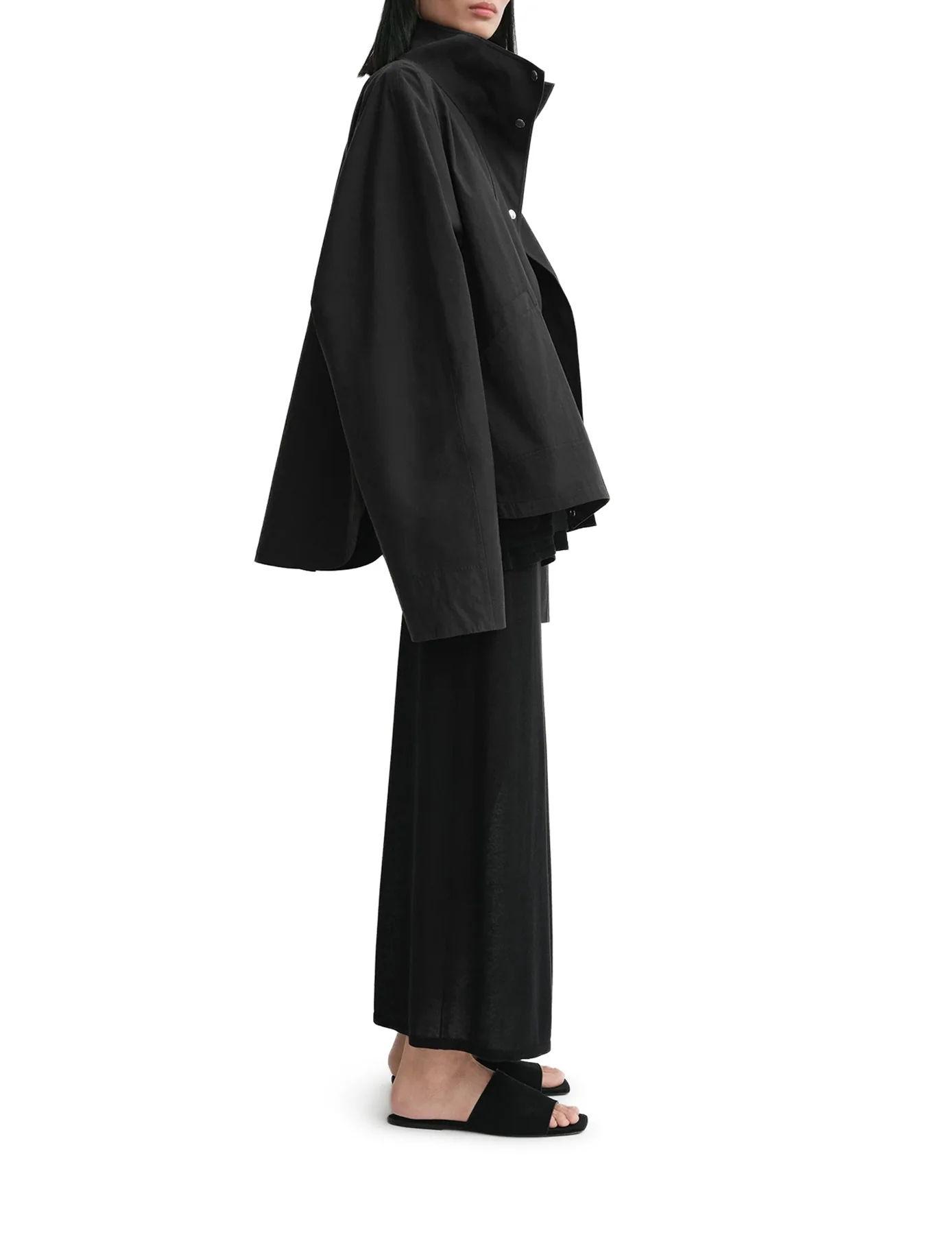 COTTON BLEND PARACHUTE JACKET - Image 4