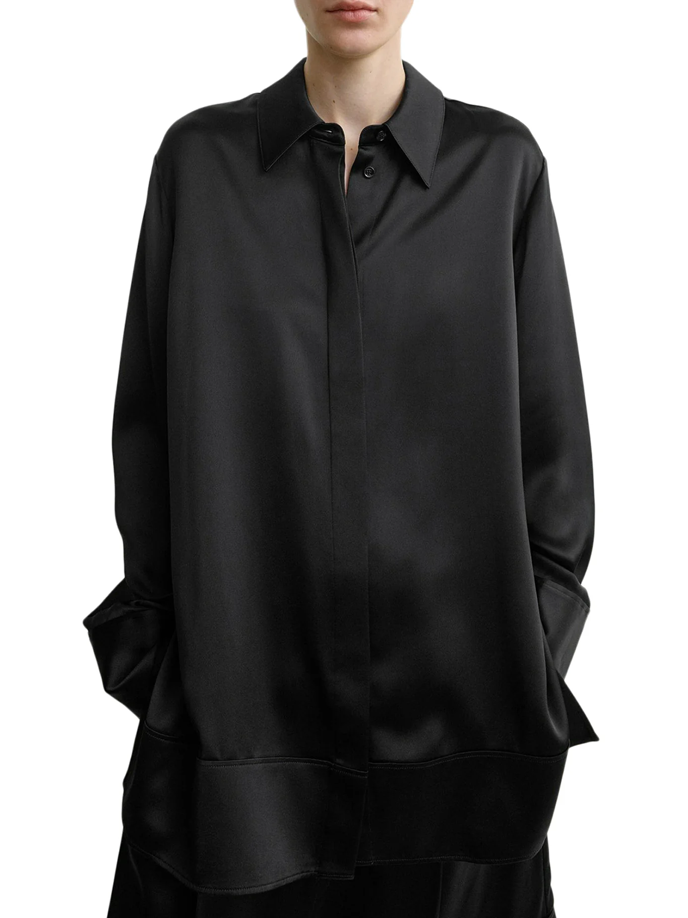 FLUID TUXEDO SHIRT - Image 4