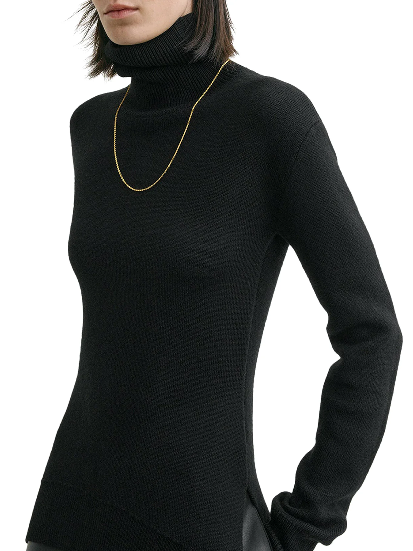 HIGH NECK WOOL SWEATER - Image 4