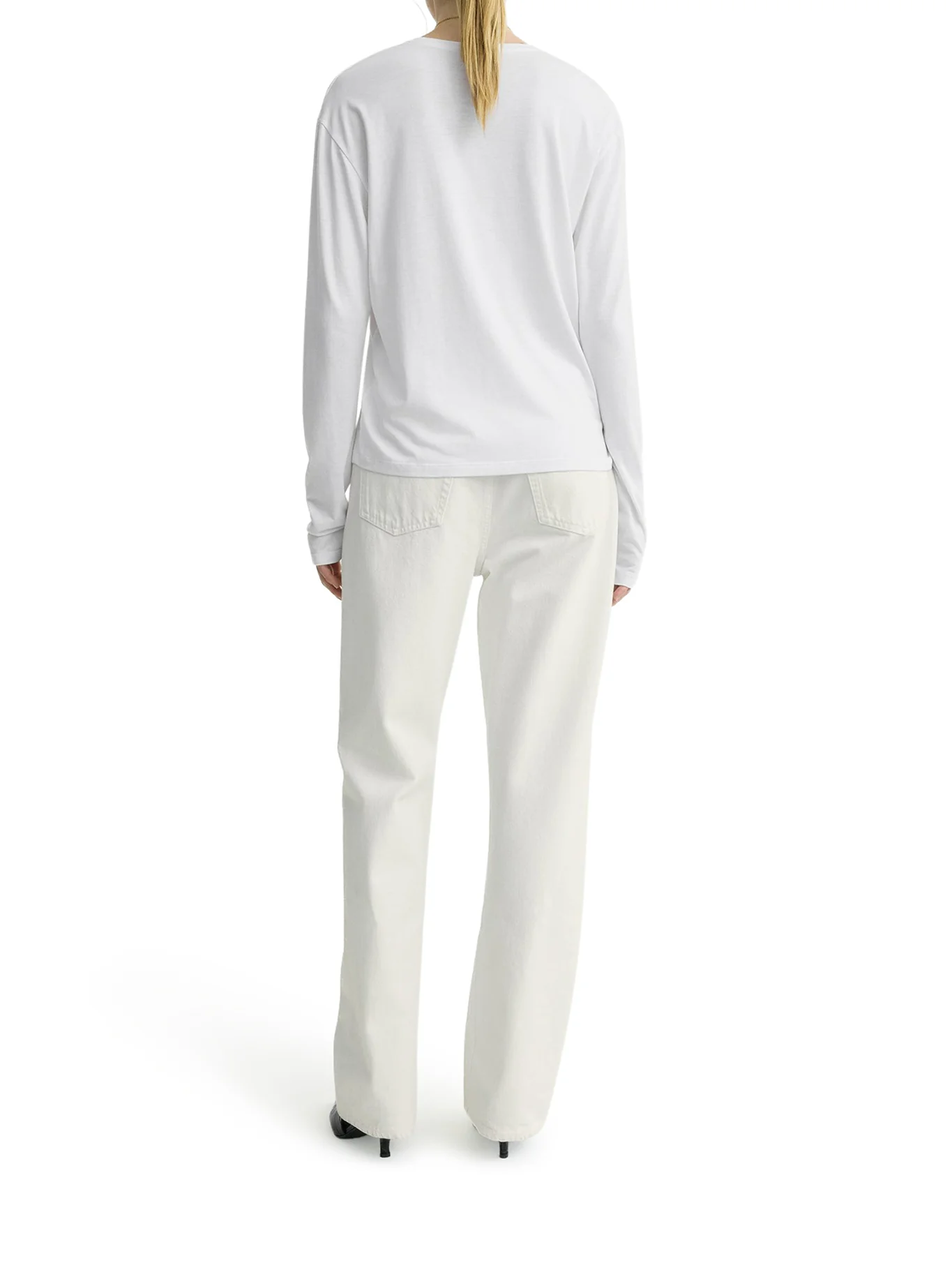 LONG-SLEEVED COTTON T-SHIRT - Image 3
