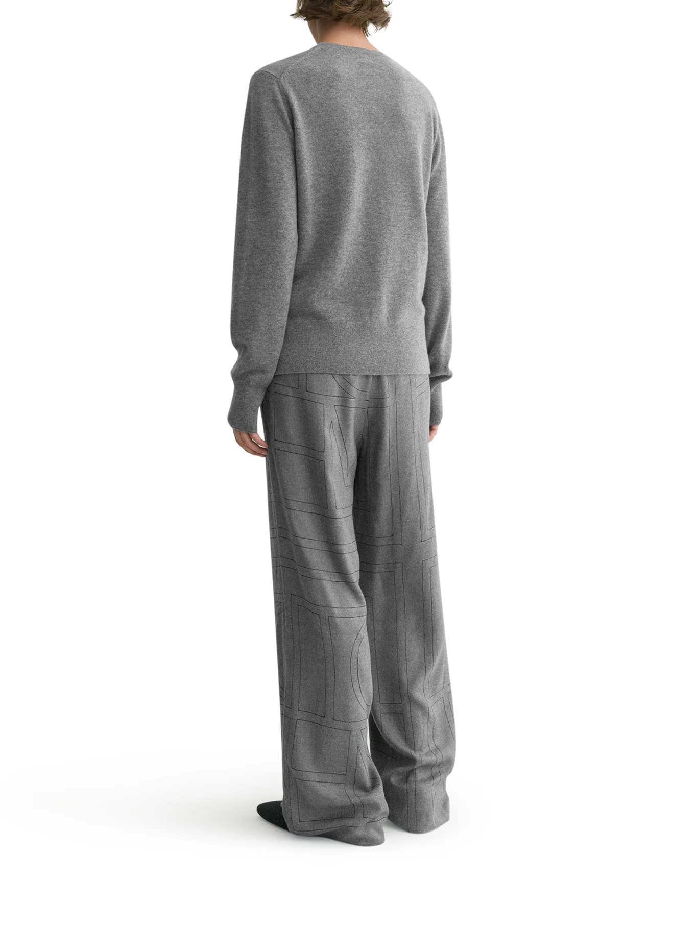 MONOGRAM FLANNEL TROUSERS - Image 3