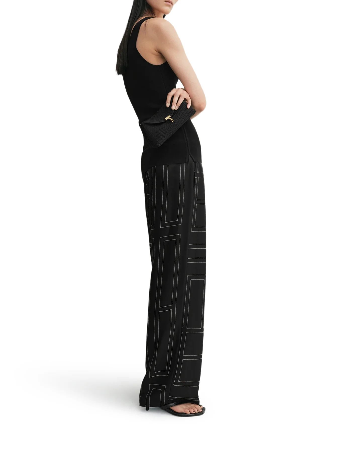 MONOGRAM SILK TROUSERS - Image 4