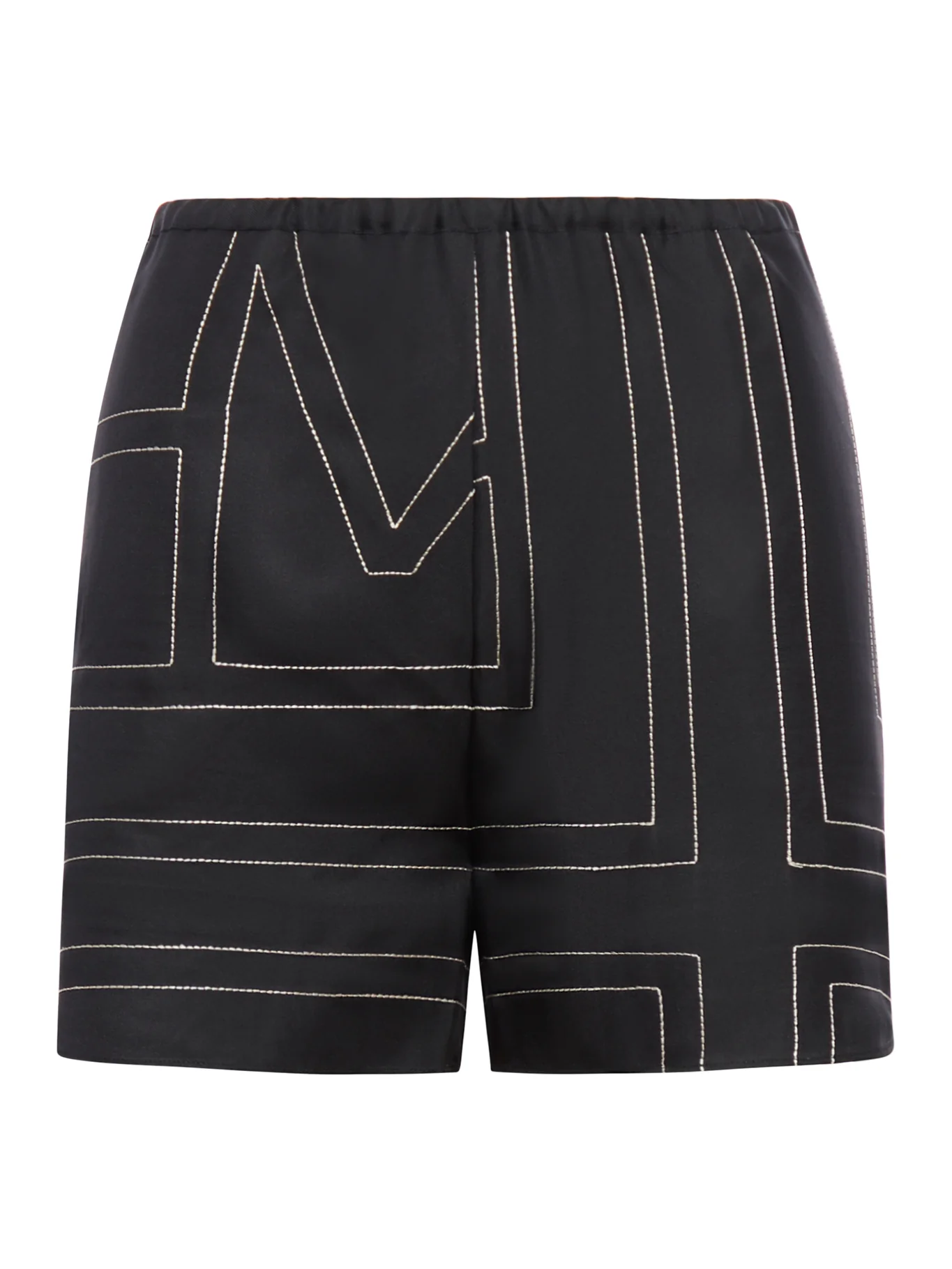 SHORTS MONOGRAM IN SETA