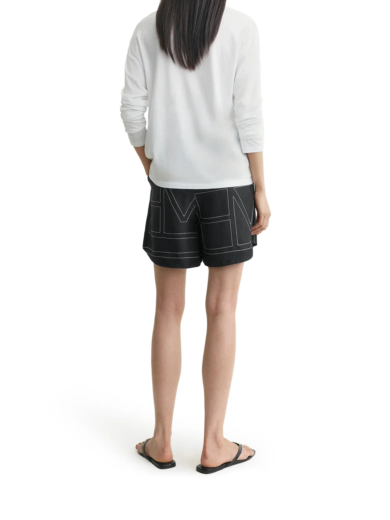 SHORTS MONOGRAM IN SETA - Image 4