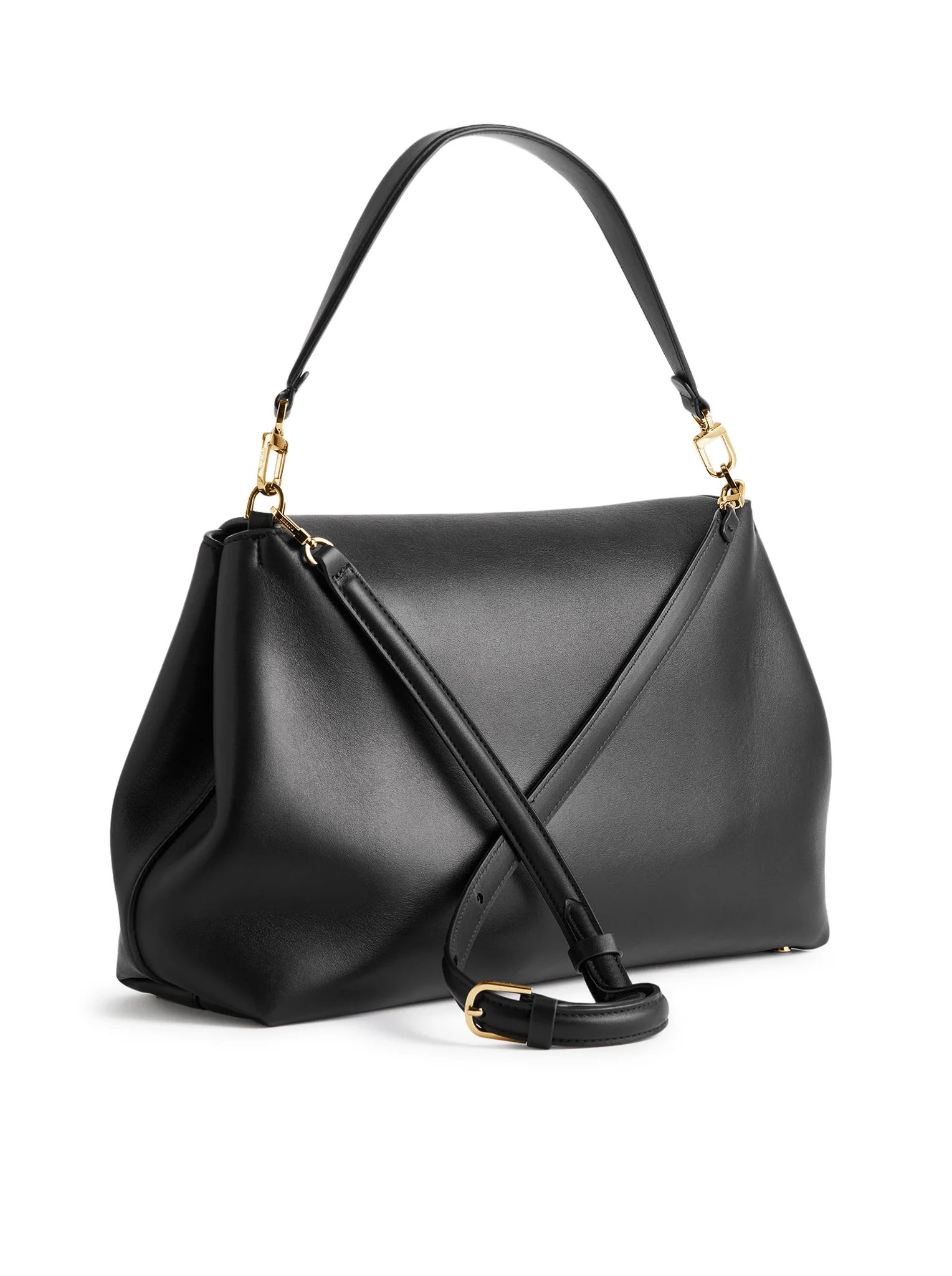 T-LOCK LEATHER SHOULDER BAG - Image 4